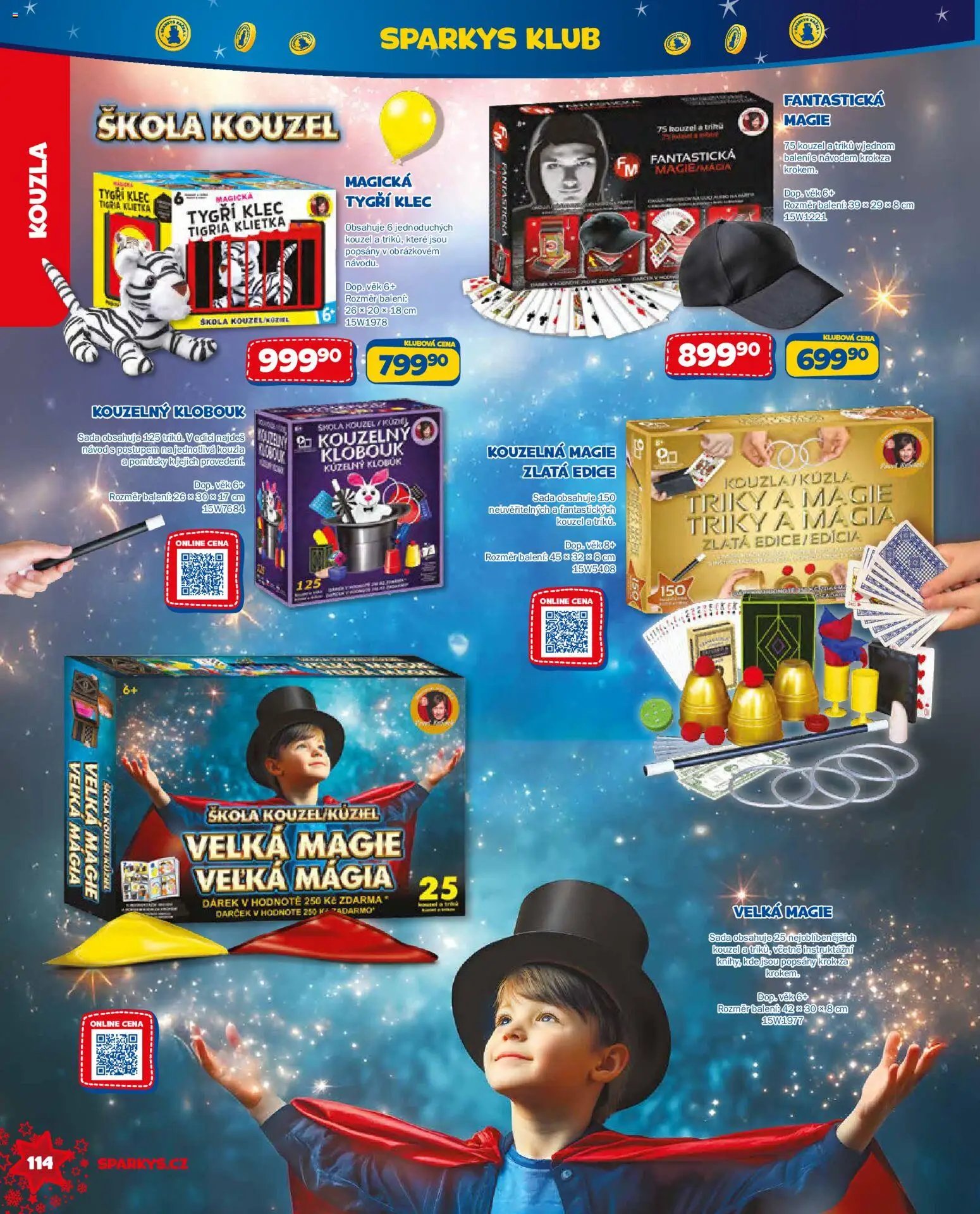 Sparkys katalog Vánoce 2026