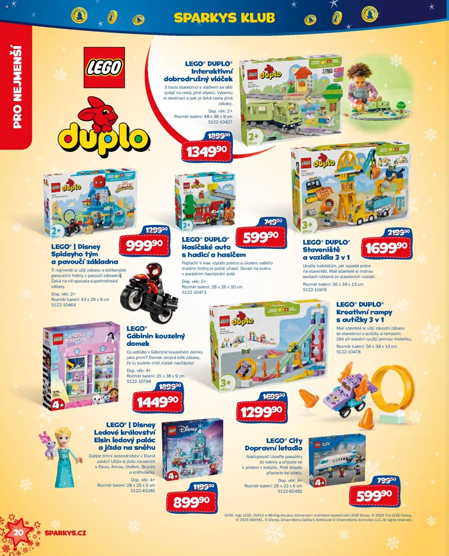 Sparkys katalog Vánoce 2026