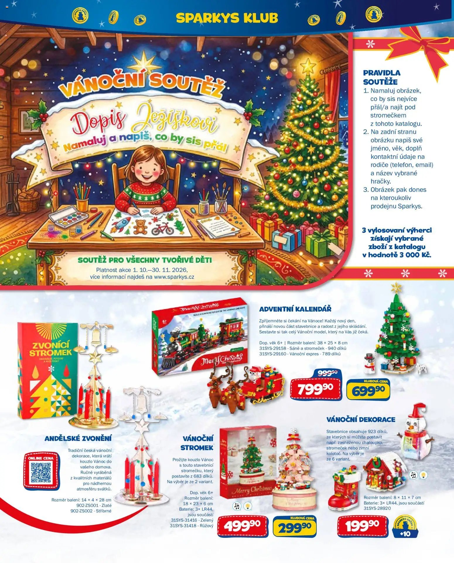 Sparkys katalog Vánoce 2026