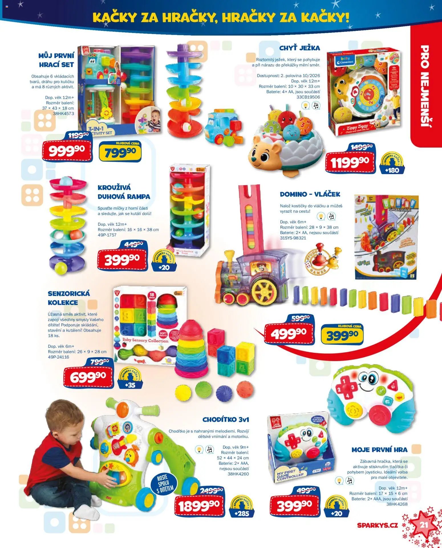Sparkys katalog Vánoce 2026