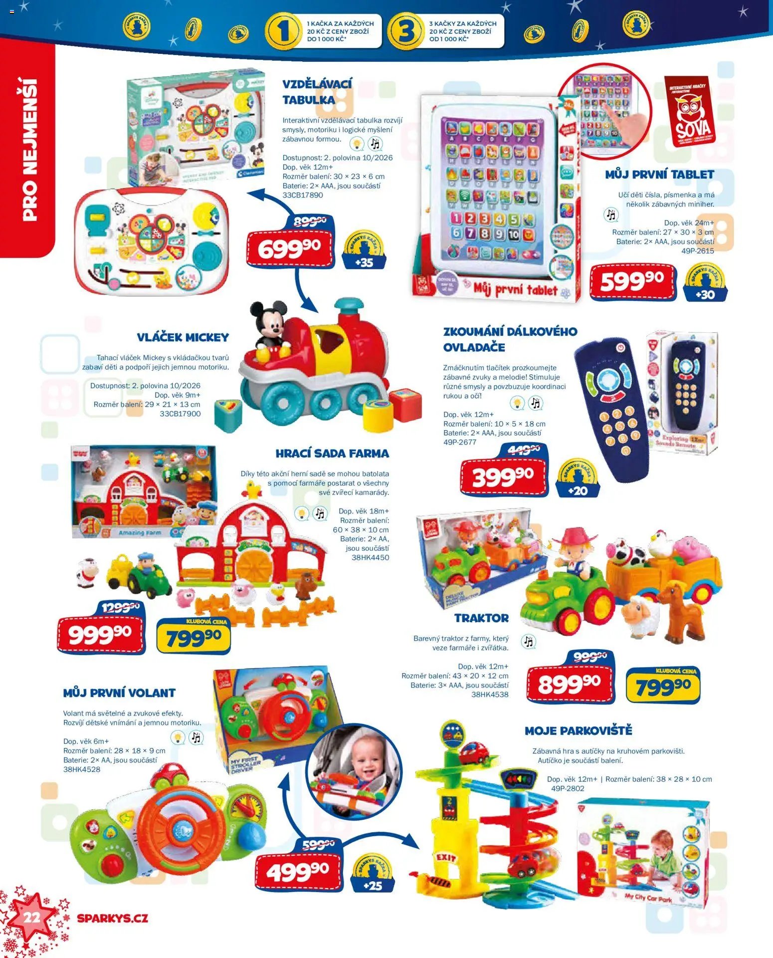 Sparkys katalog Vánoce 2026