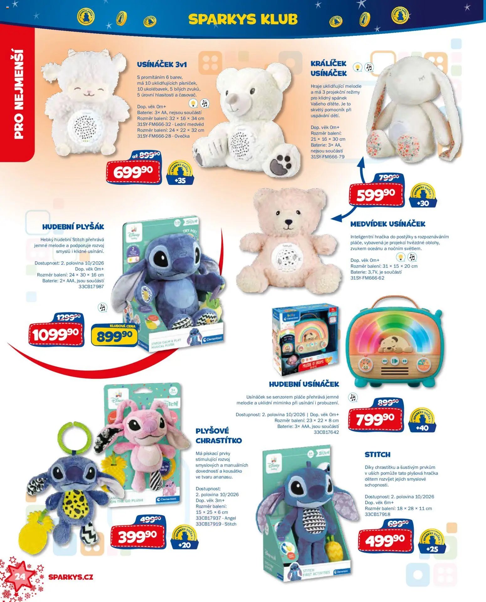 Sparkys katalog Vánoce 2026