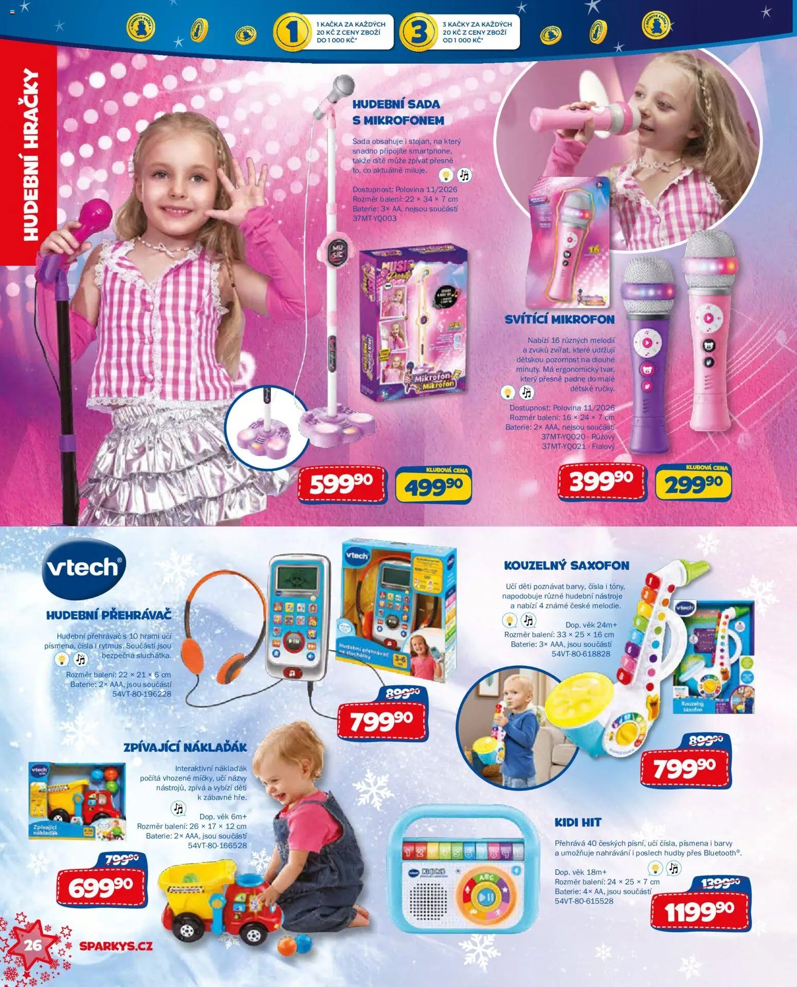 Sparkys katalog Vánoce 2026