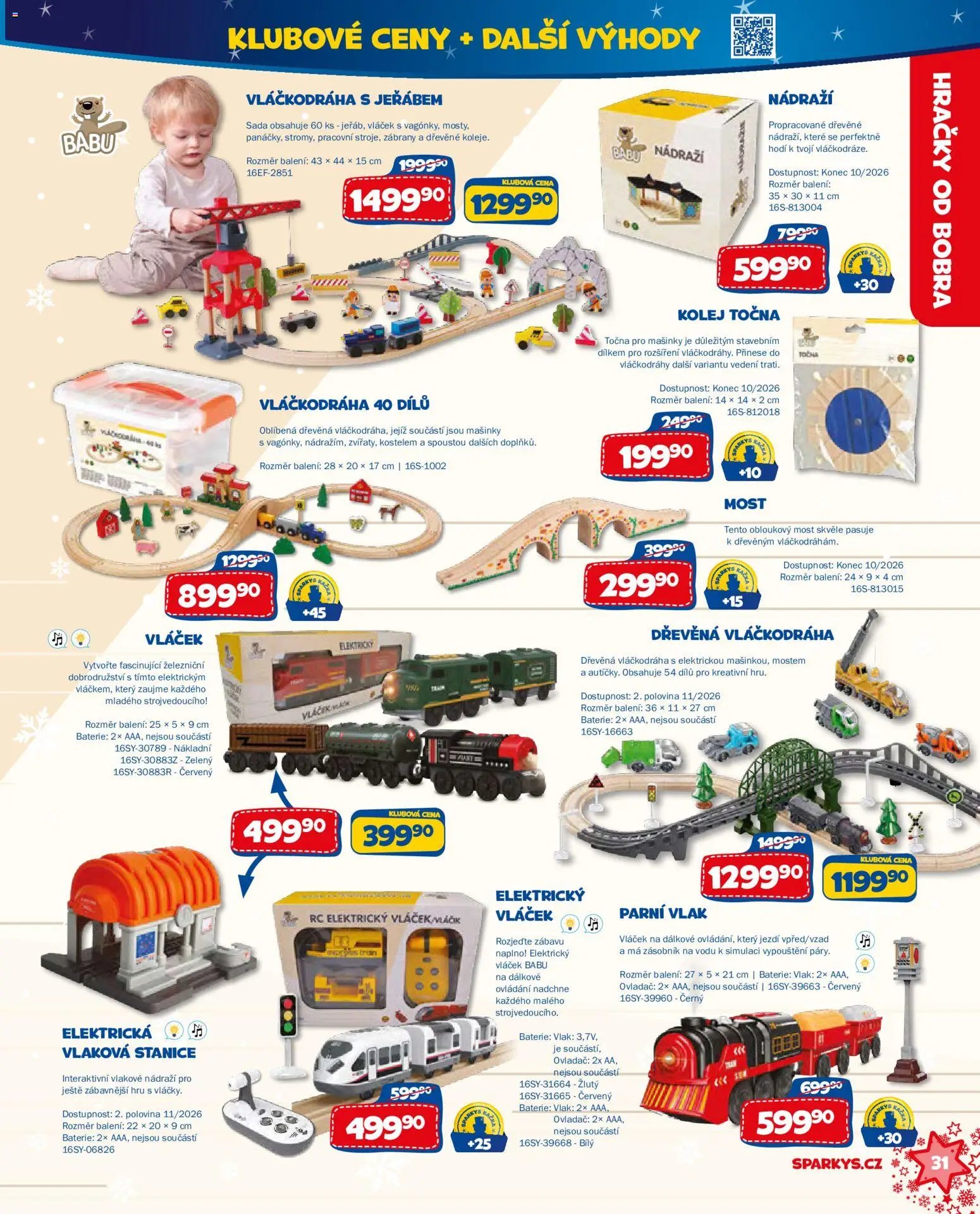 Sparkys katalog Vánoce 2026