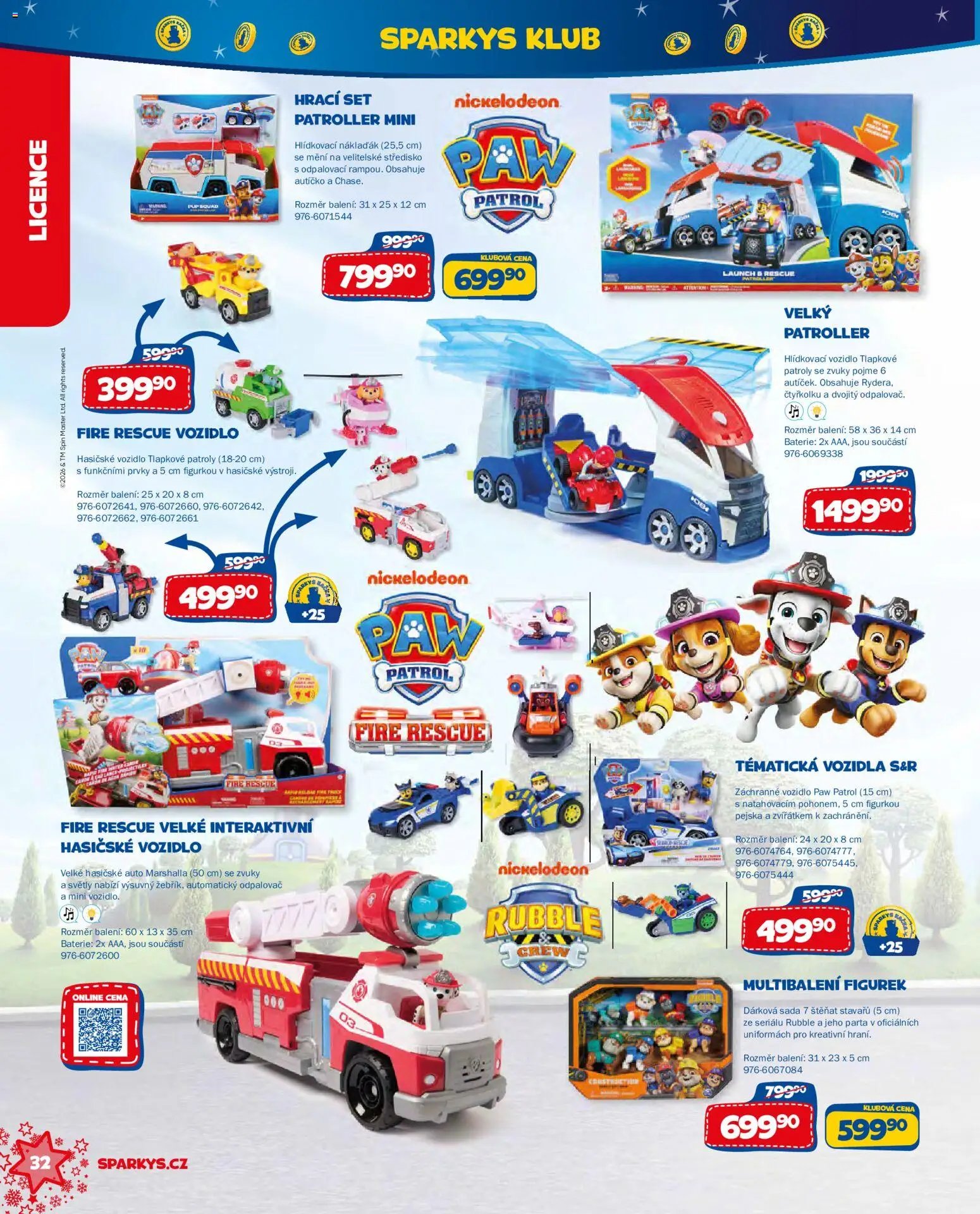 Sparkys katalog Vánoce 2026