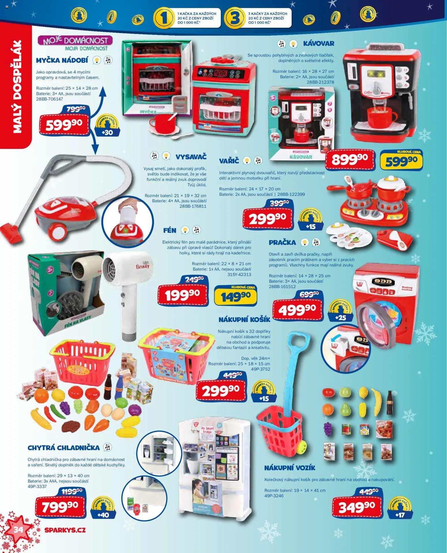 Sparkys katalog Vánoce 2026
