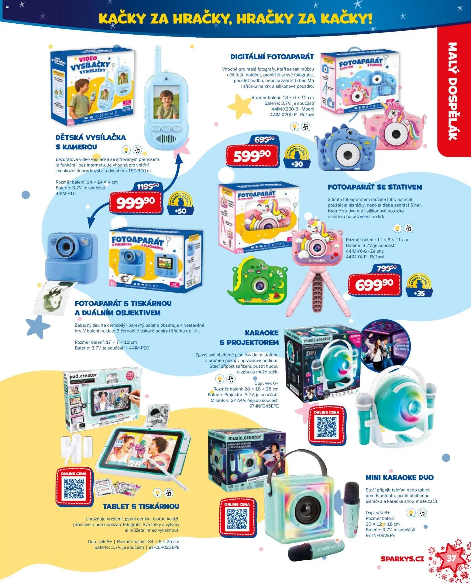 Sparkys katalog Vánoce 2026