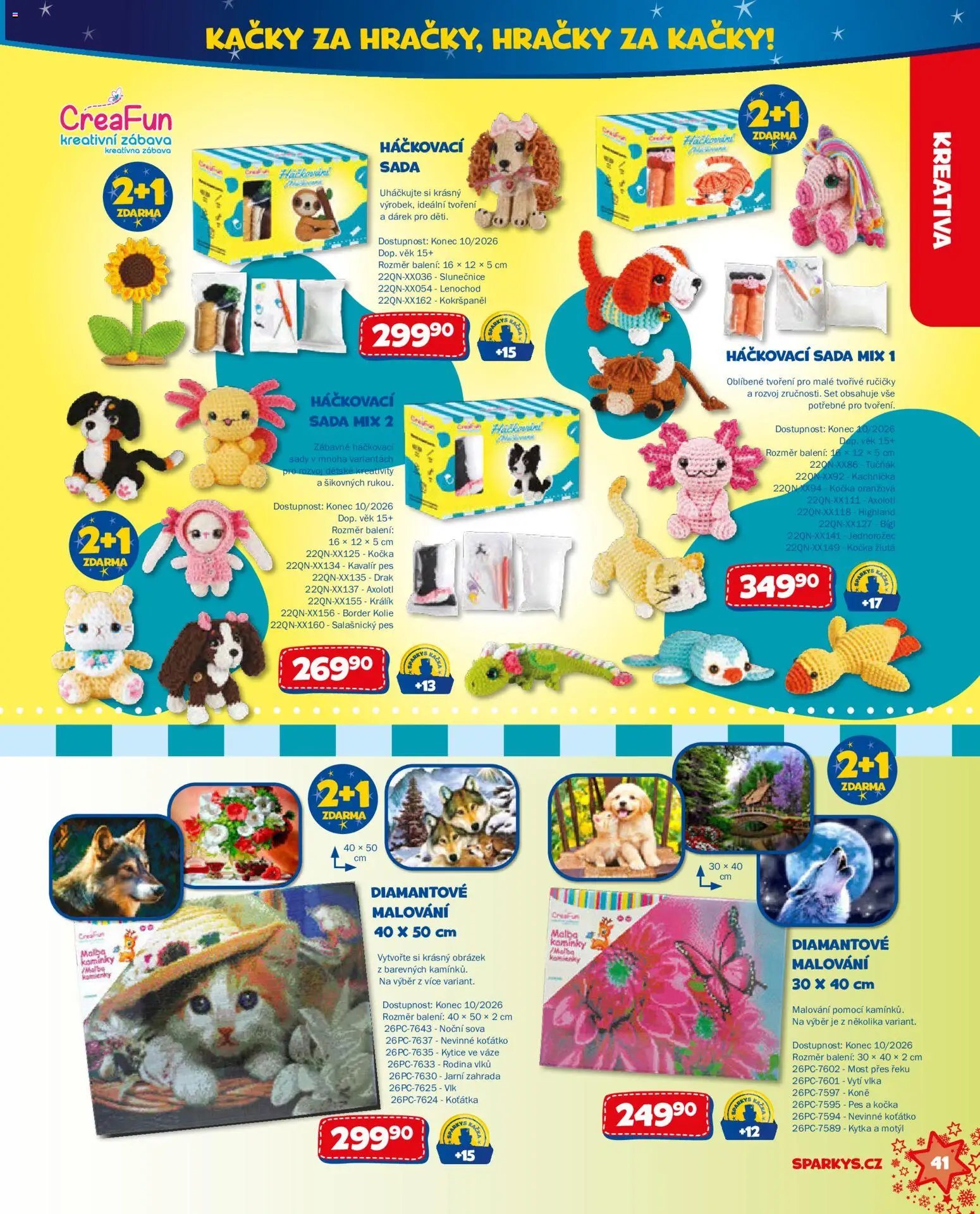 Sparkys katalog Vánoce 2026