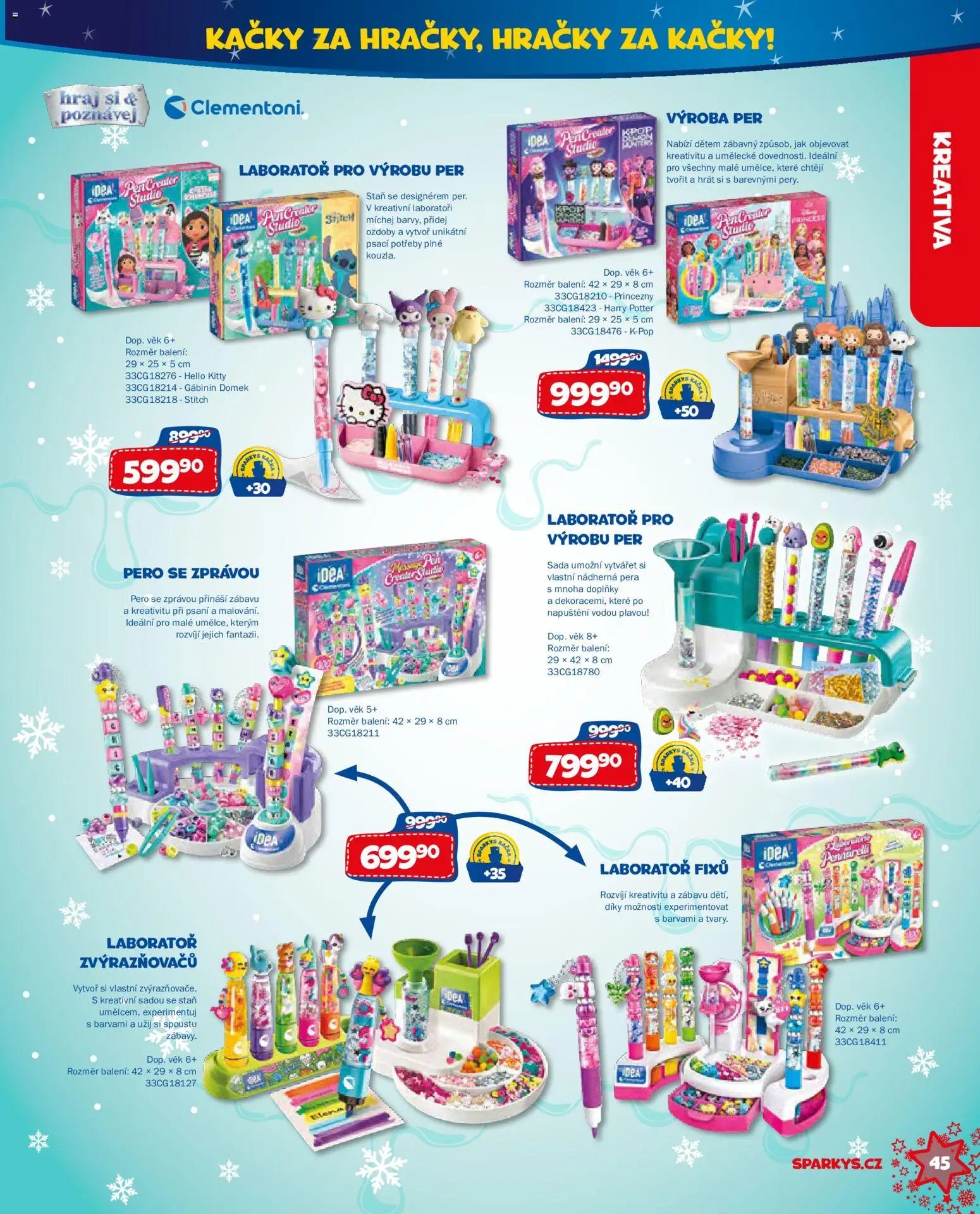 Sparkys katalog Vánoce 2026