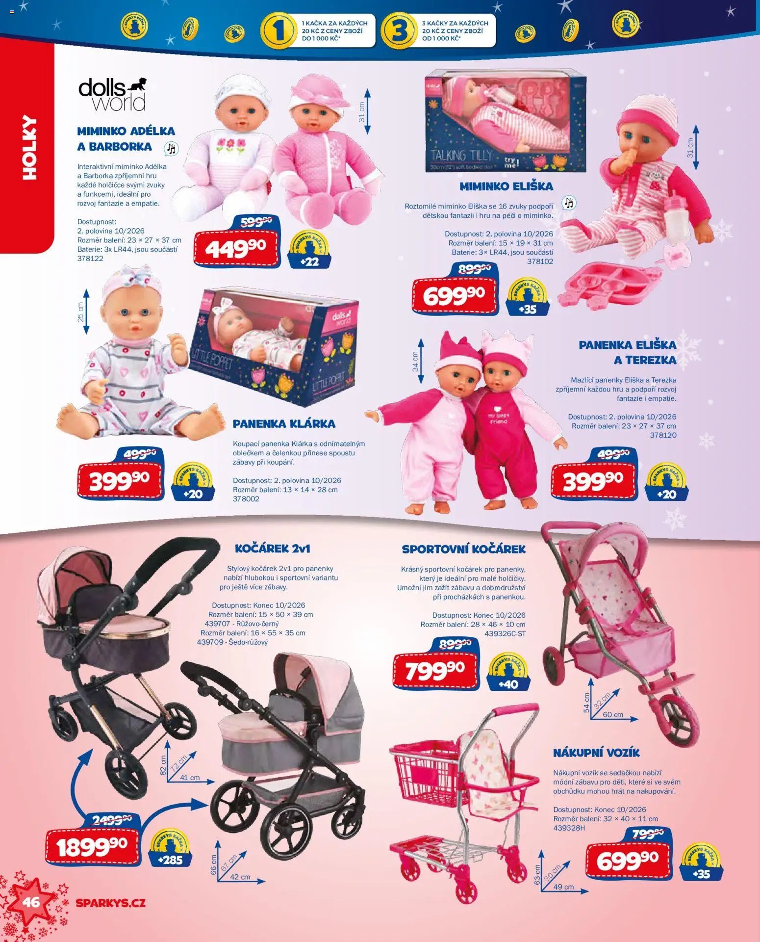 Sparkys katalog Vánoce 2026