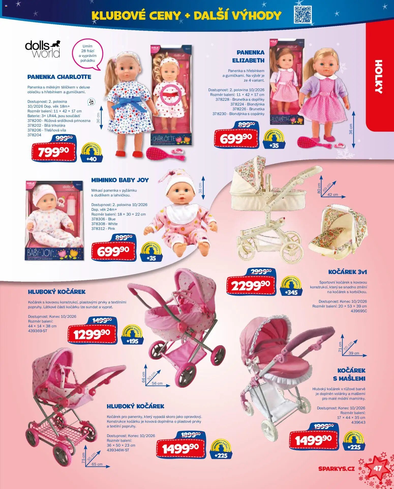 Sparkys katalog Vánoce 2026