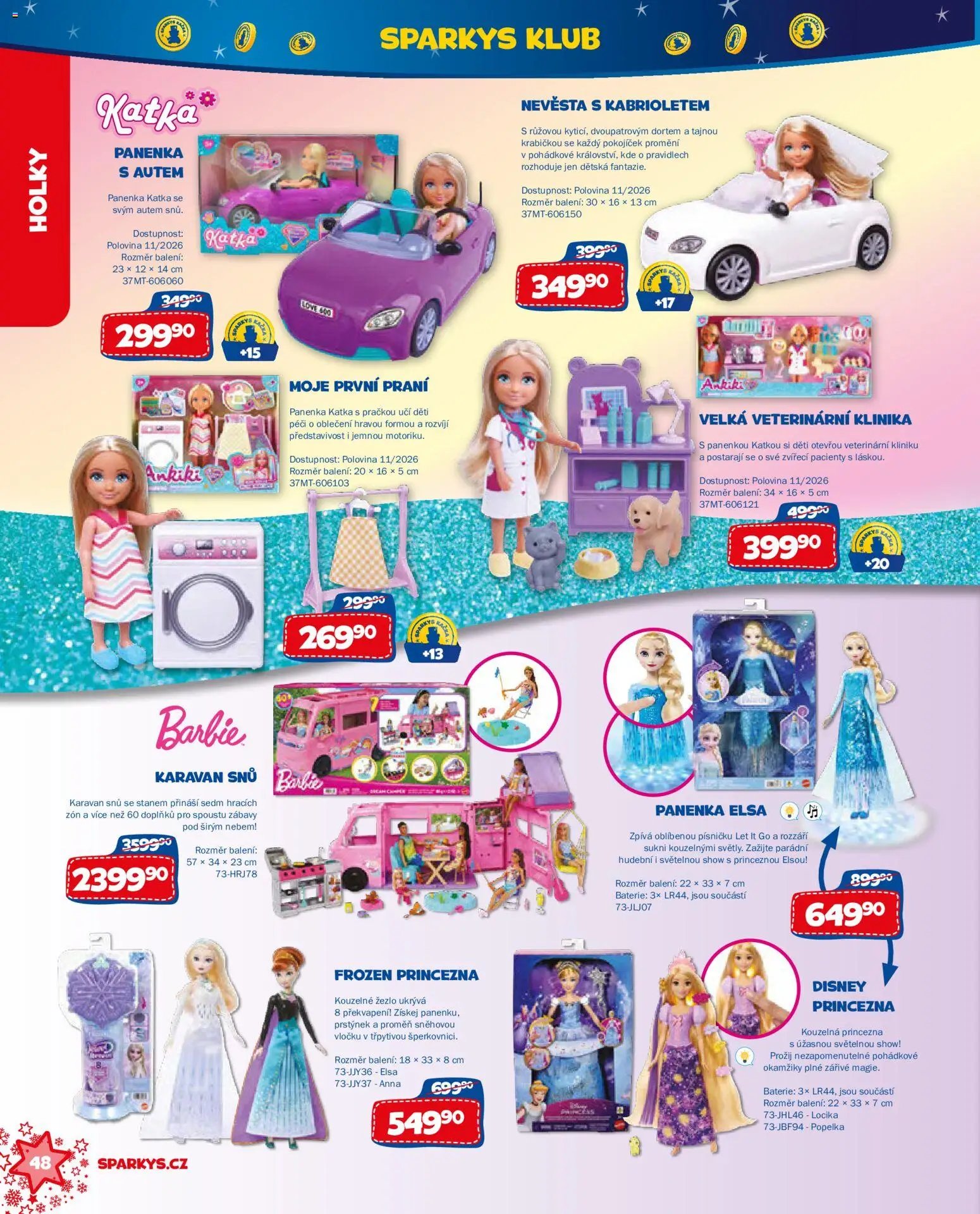 Sparkys katalog Vánoce 2026