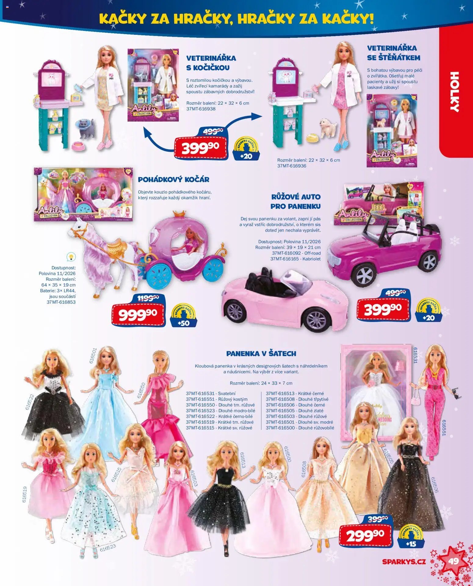Sparkys katalog Vánoce 2026