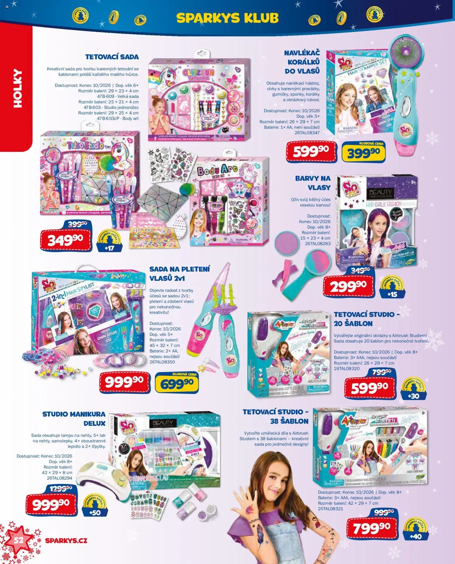 Sparkys katalog Vánoce 2026