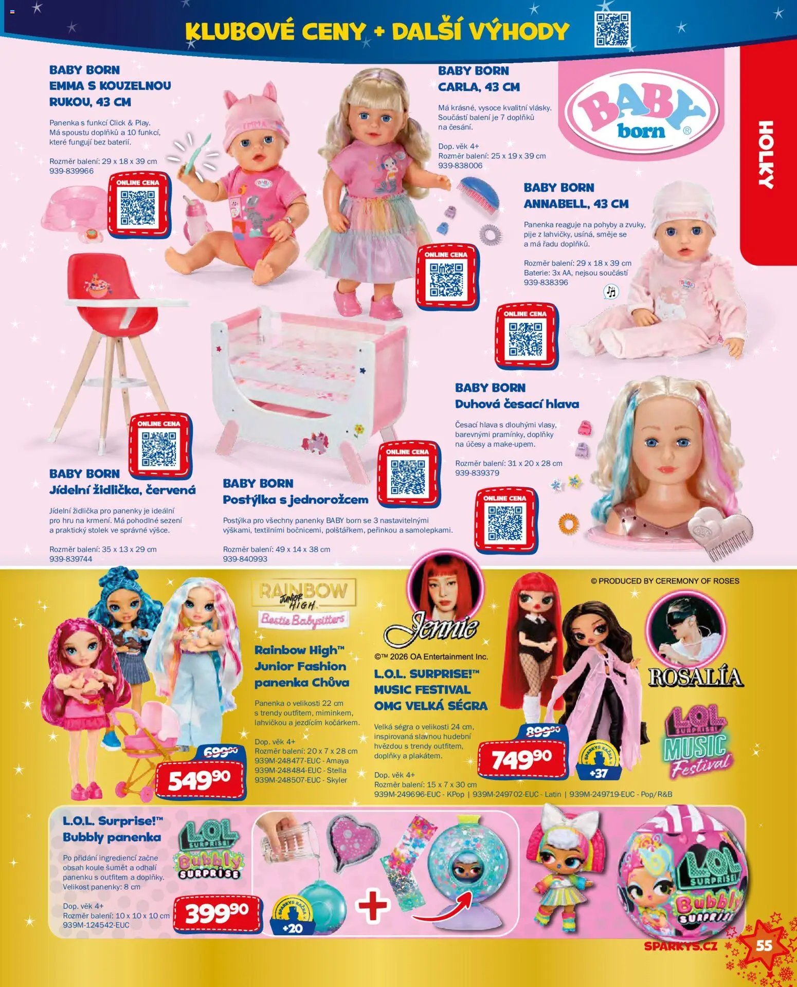 Sparkys katalog Vánoce 2026