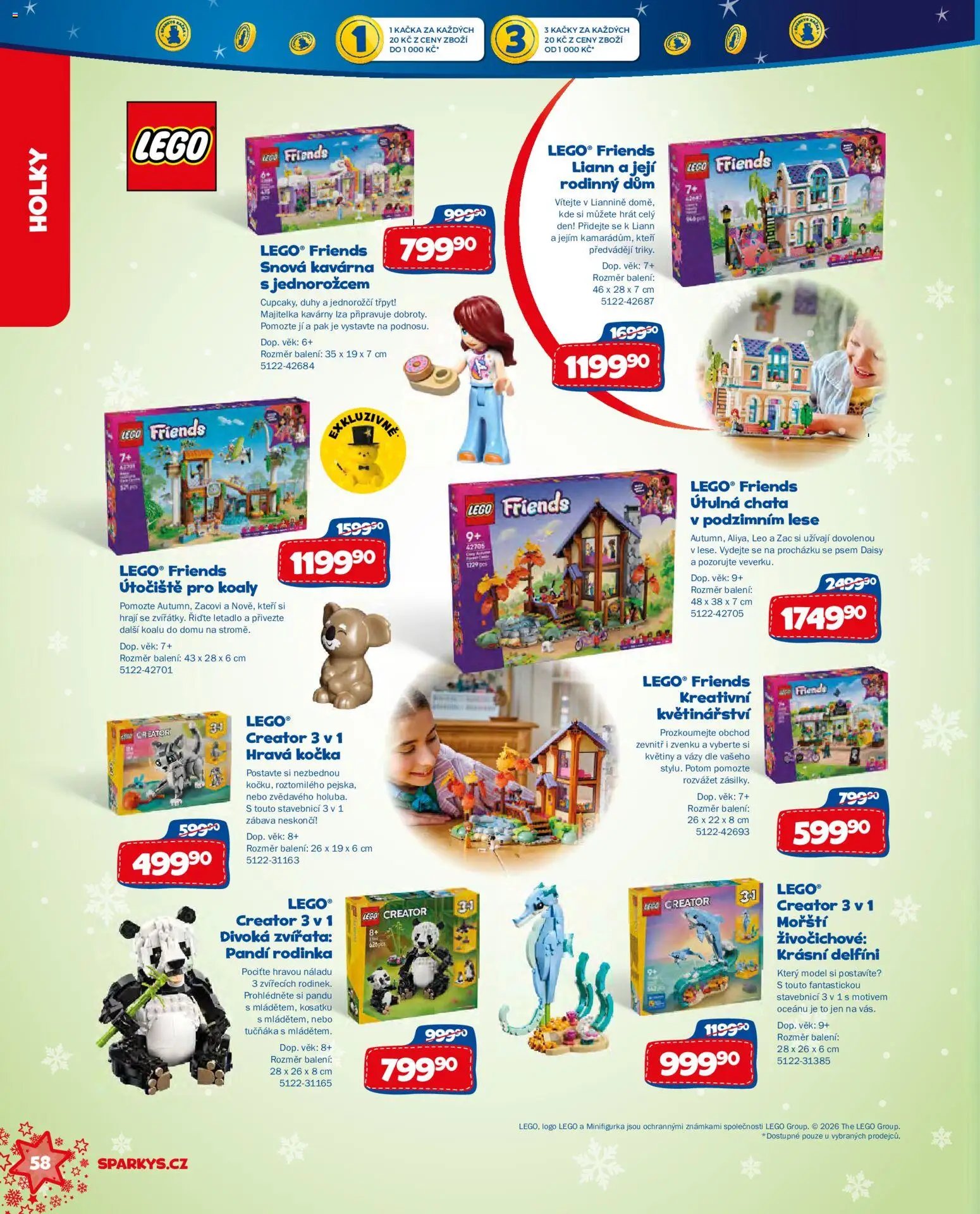 Sparkys katalog Vánoce 2026