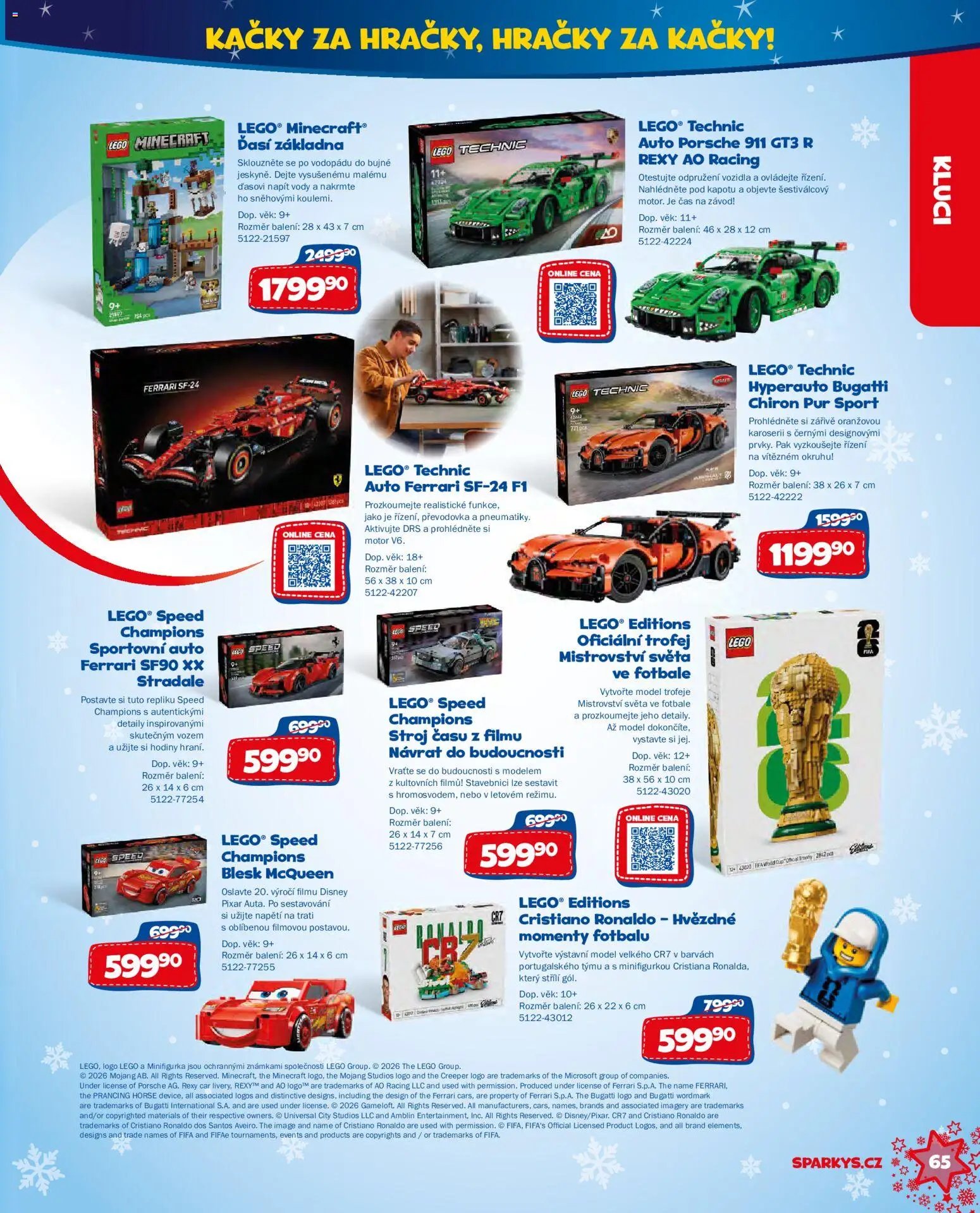 Sparkys katalog Vánoce 2026