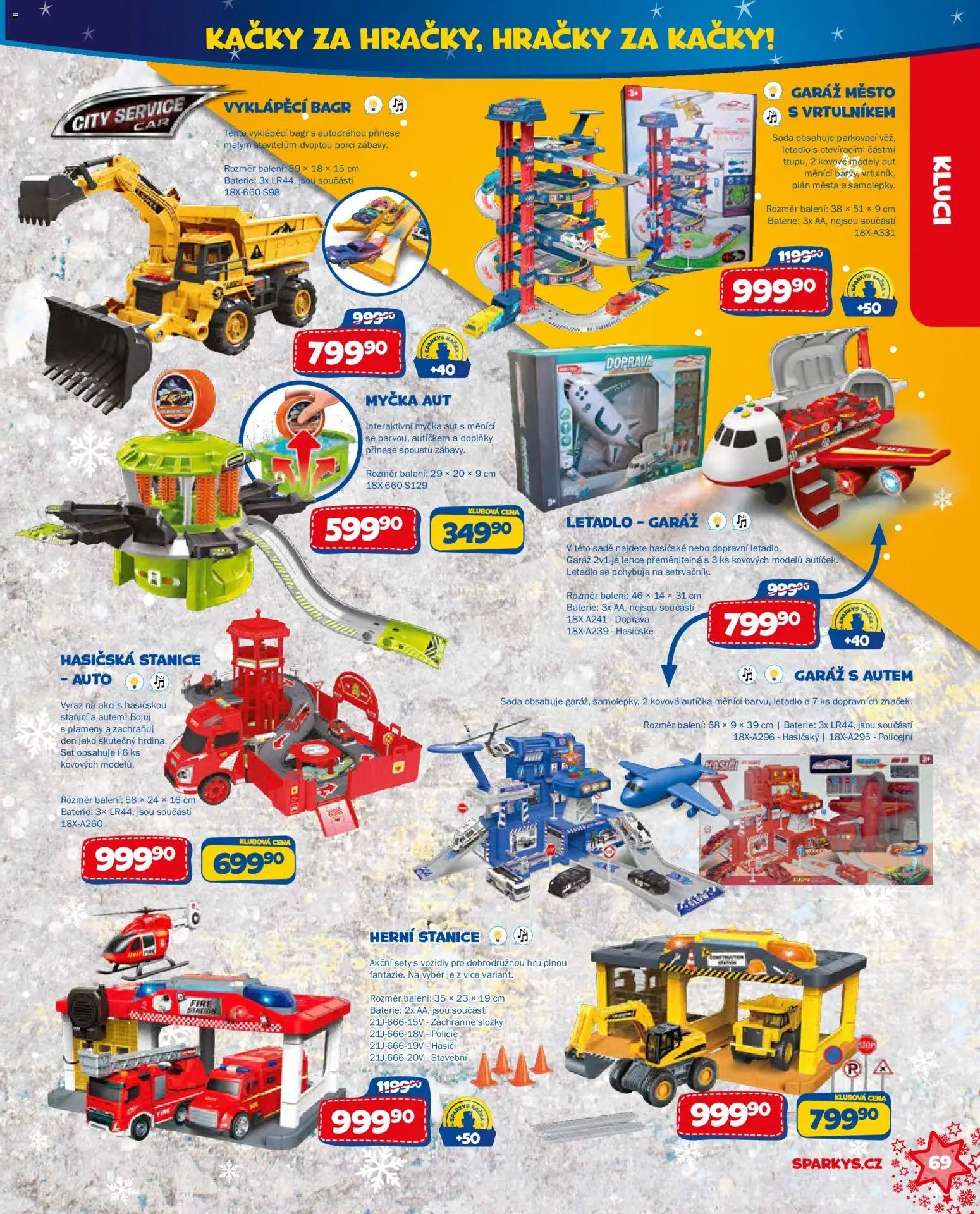 Sparkys katalog Vánoce 2026