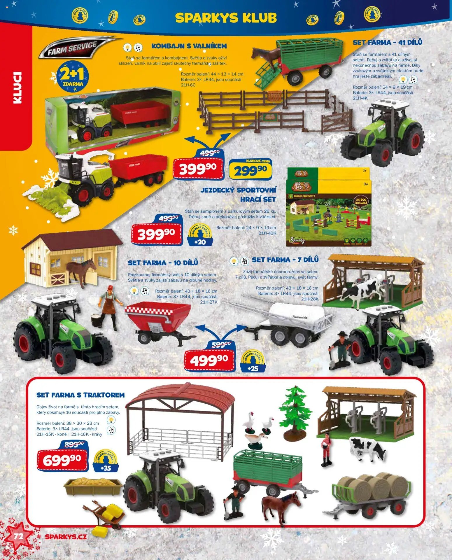 Sparkys katalog Vánoce 2026