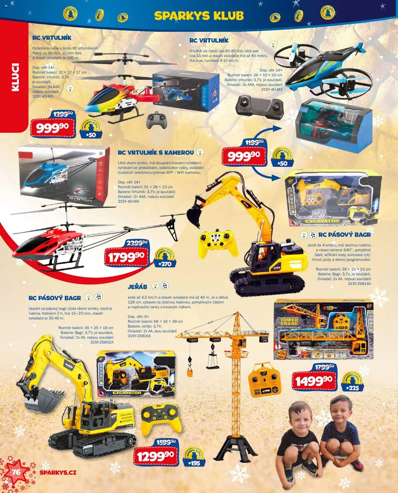 Sparkys katalog Vánoce 2026