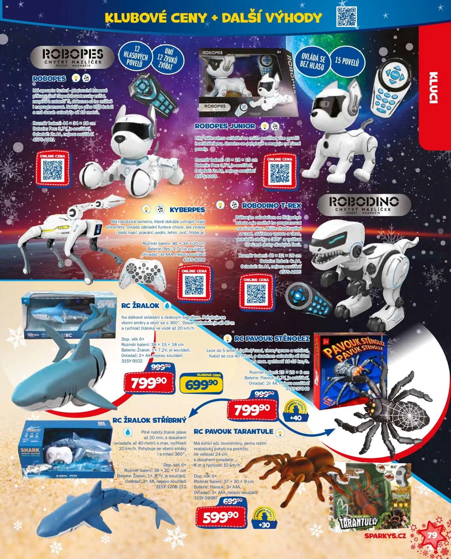 Sparkys katalog Vánoce 2026