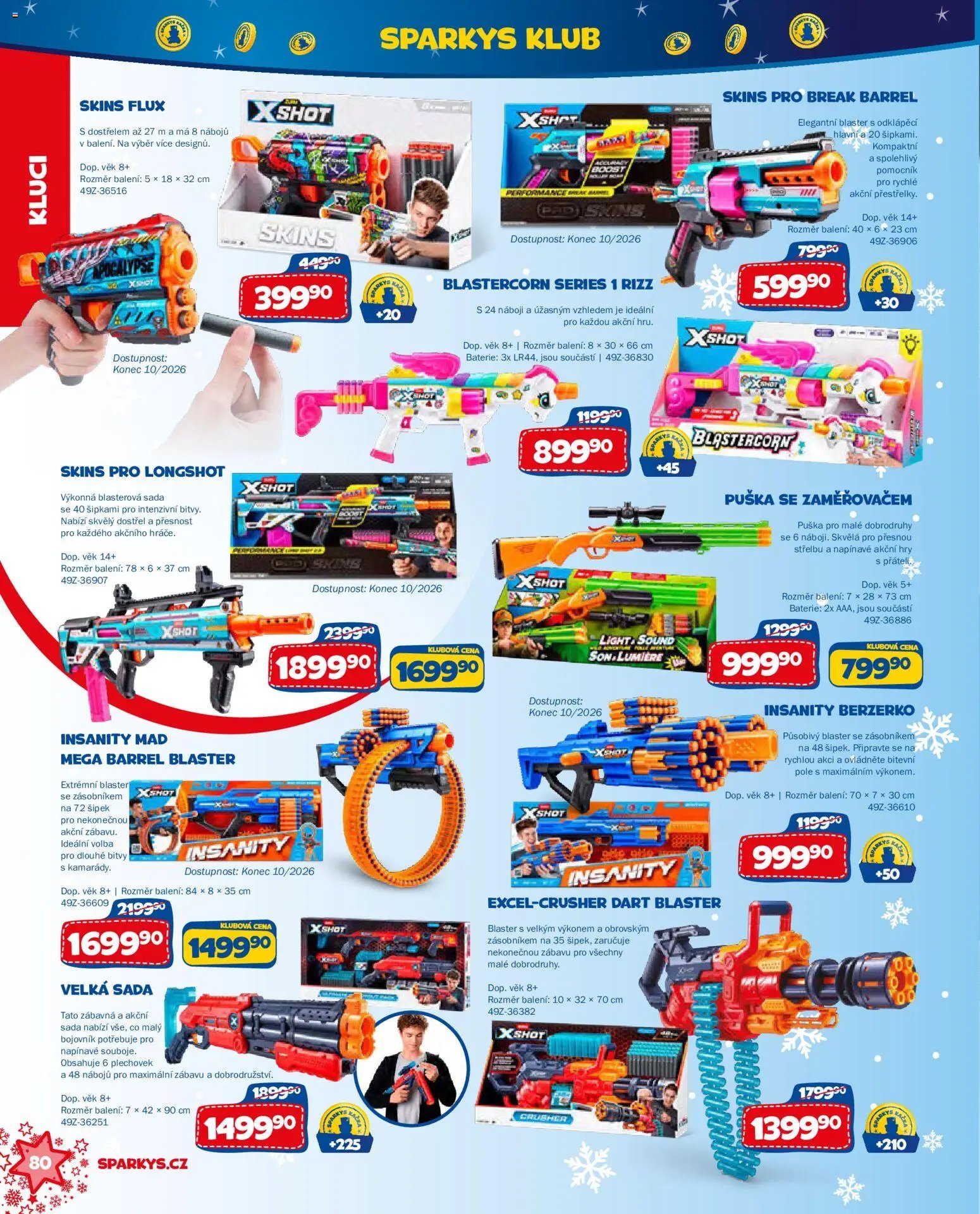 Sparkys katalog Vánoce 2026