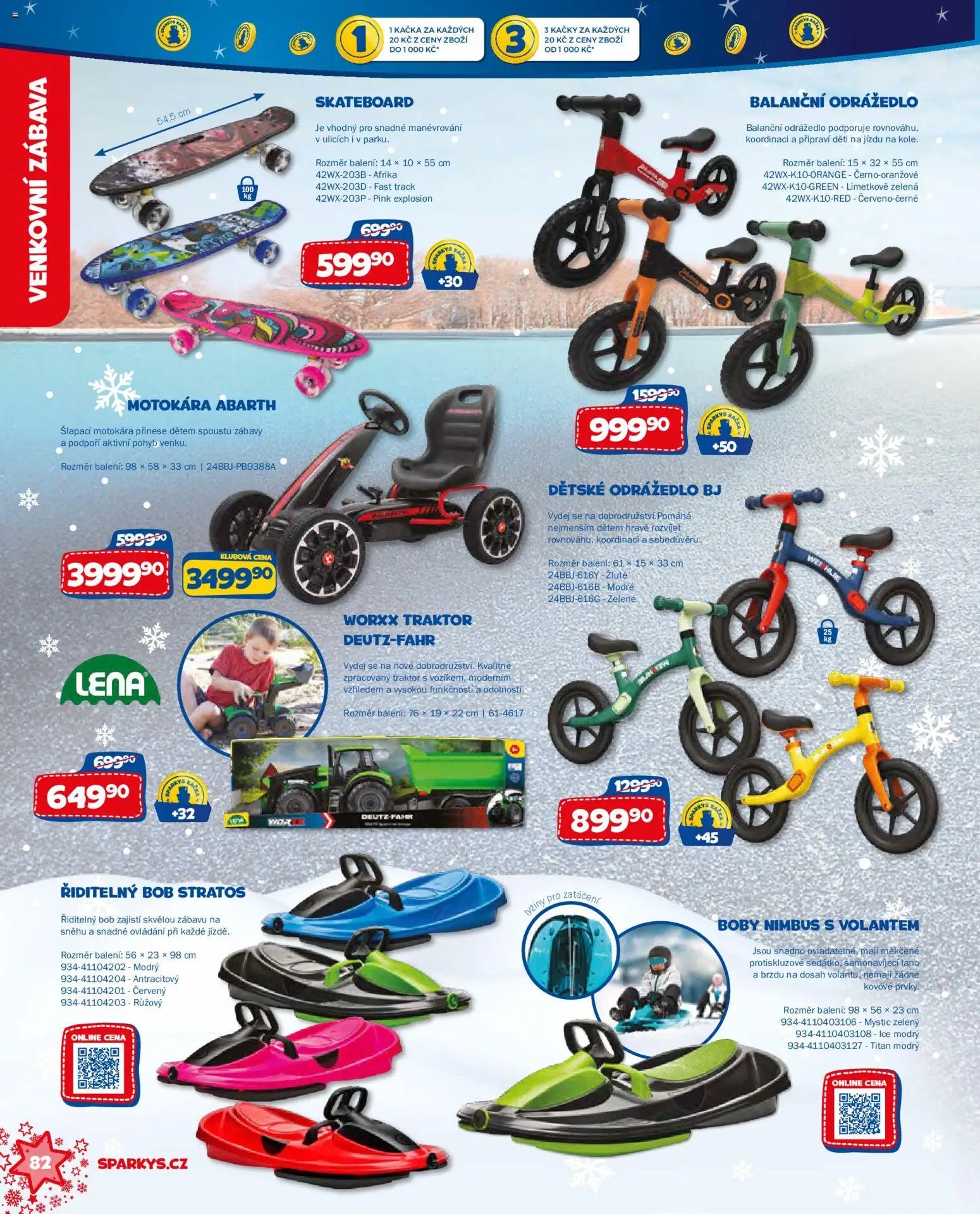Sparkys katalog Vánoce 2026