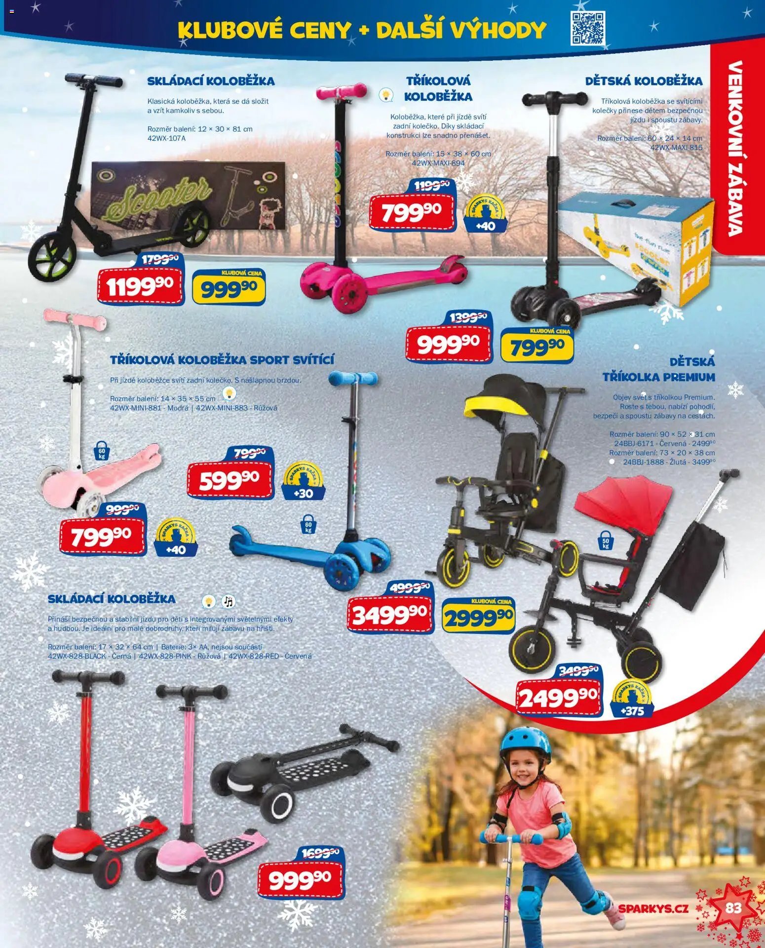 Sparkys katalog Vánoce 2026