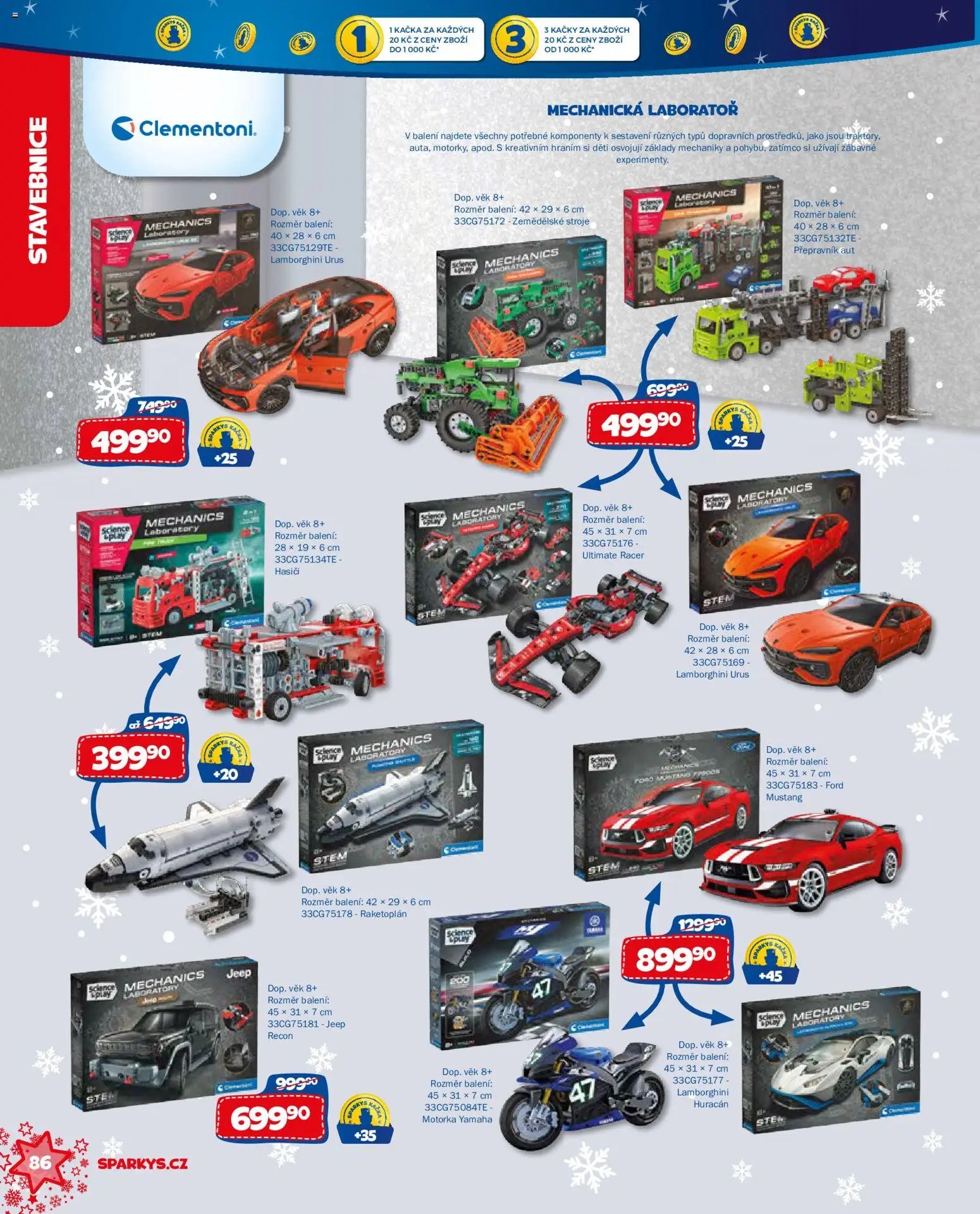 Sparkys katalog Vánoce 2026