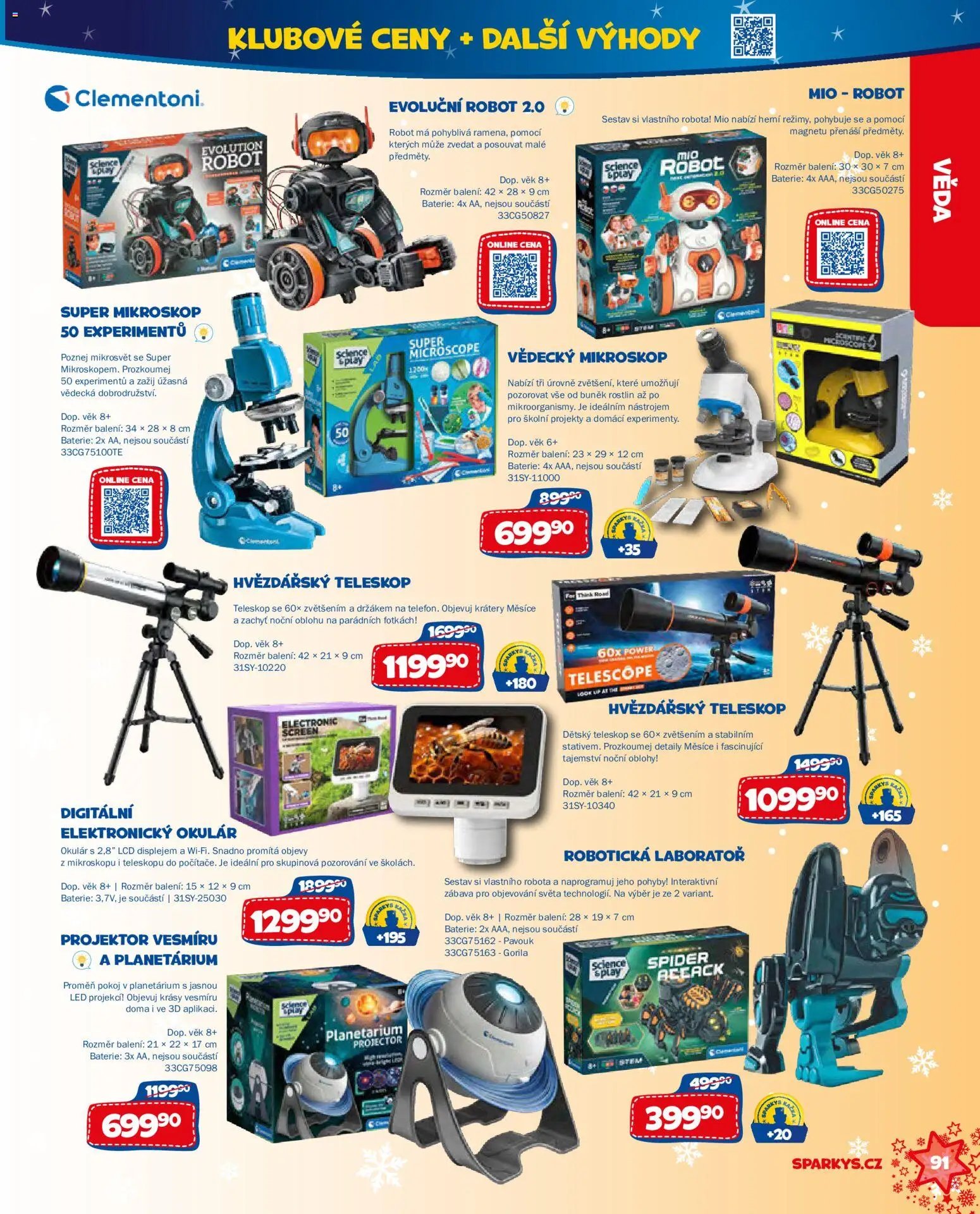Sparkys katalog Vánoce 2026