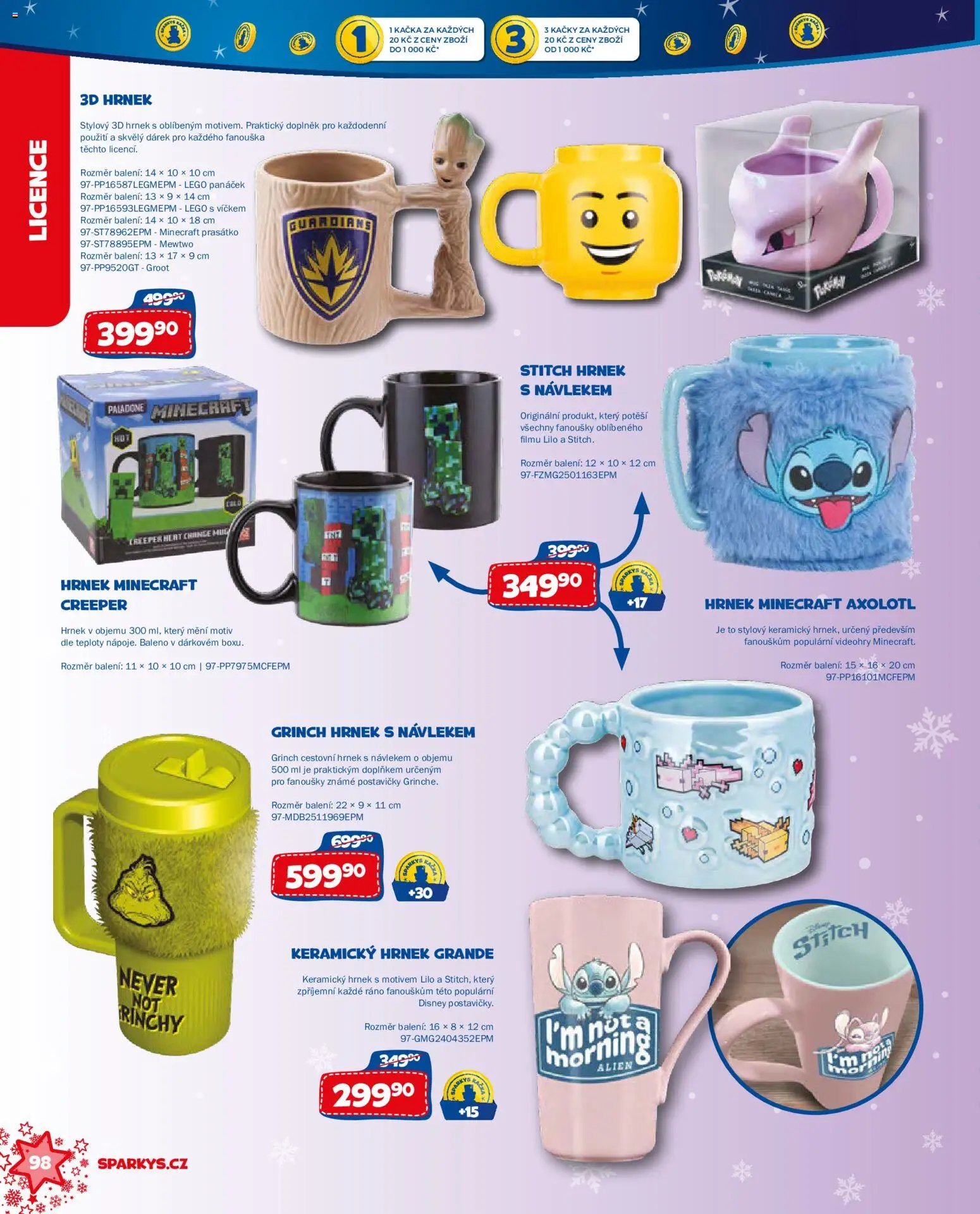 Sparkys katalog Vánoce 2026