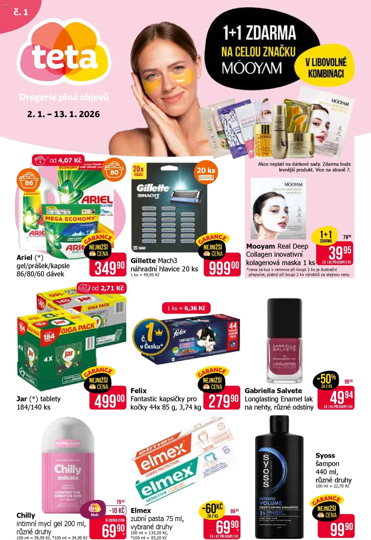 TETA Drogerie leták (2026-01-02 - 2026-01-13)