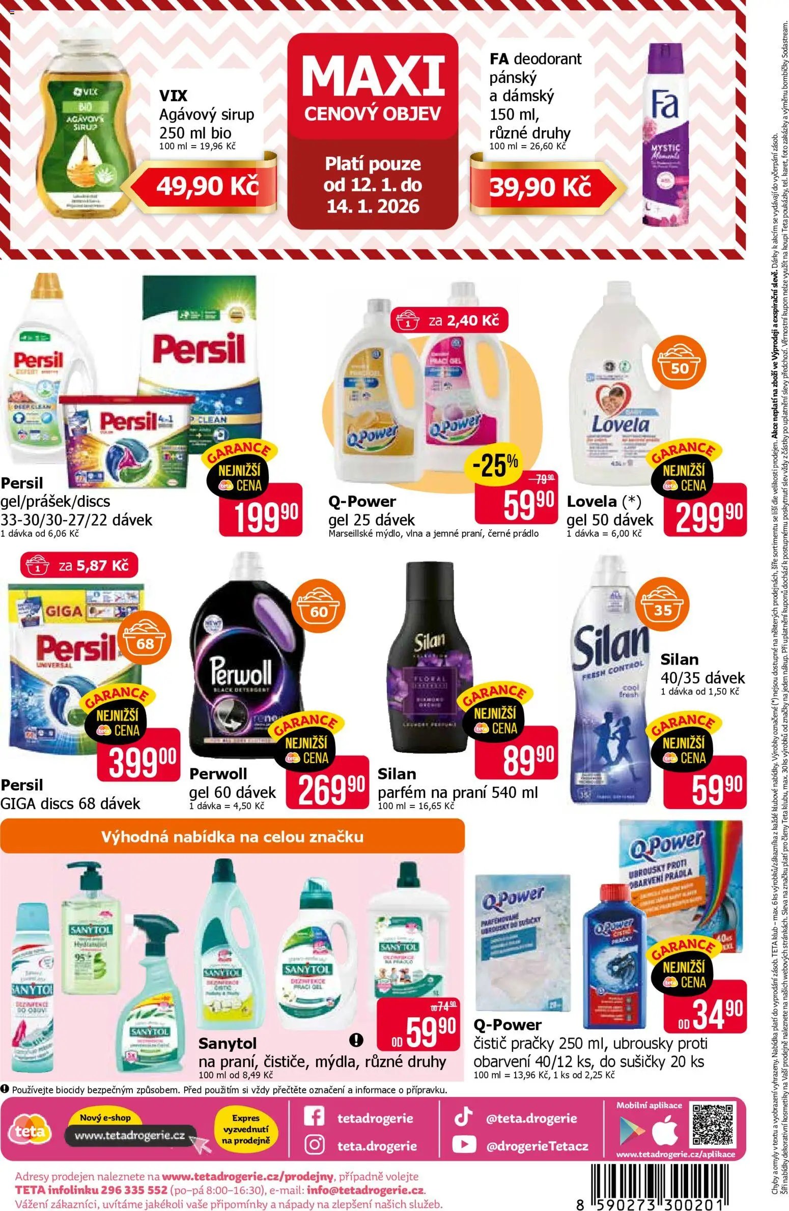 TETA Drogerie leták (2026-01-02 - 2026-01-13)