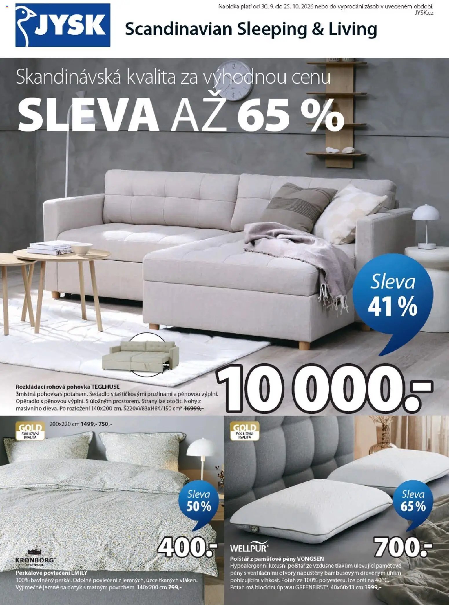 JYSK leták