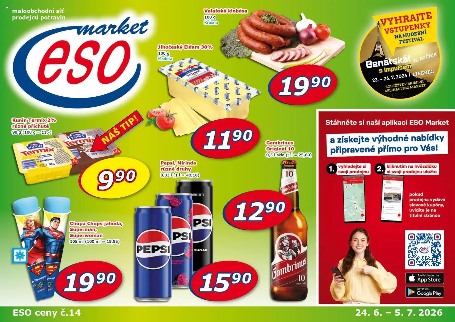 Eso market leták