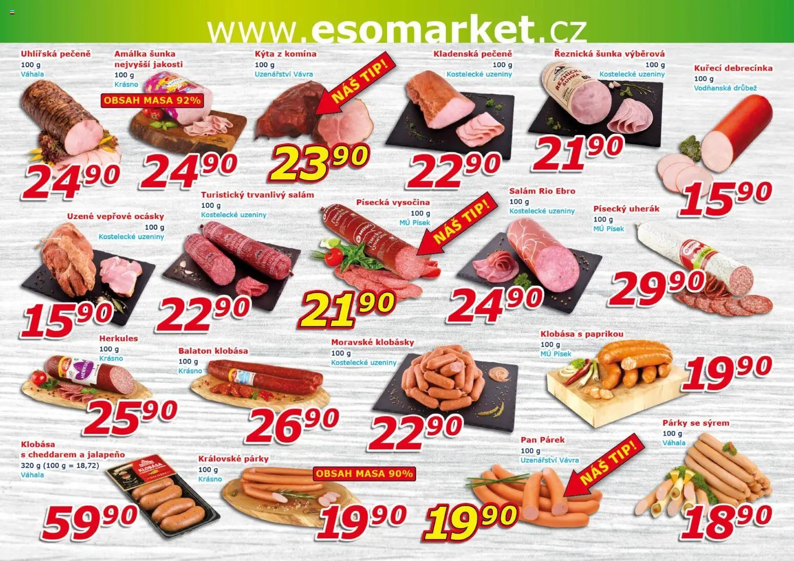 Eso market leták