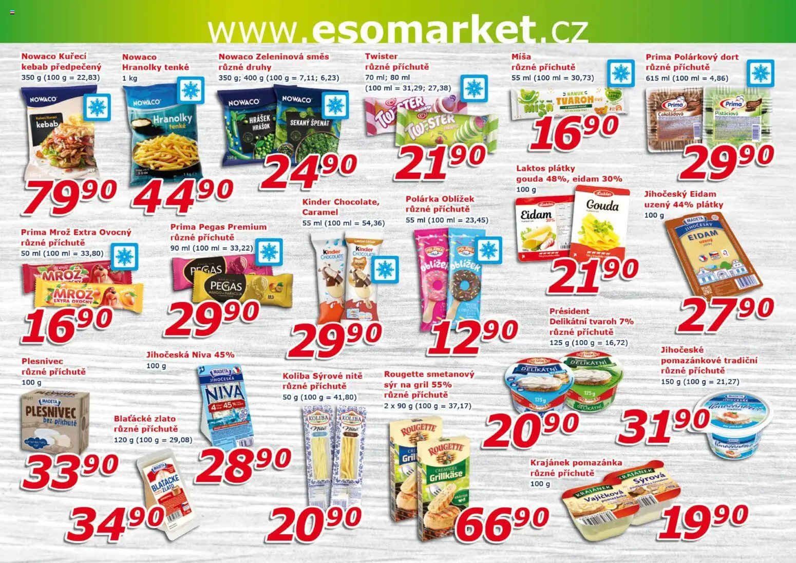 Eso market leták