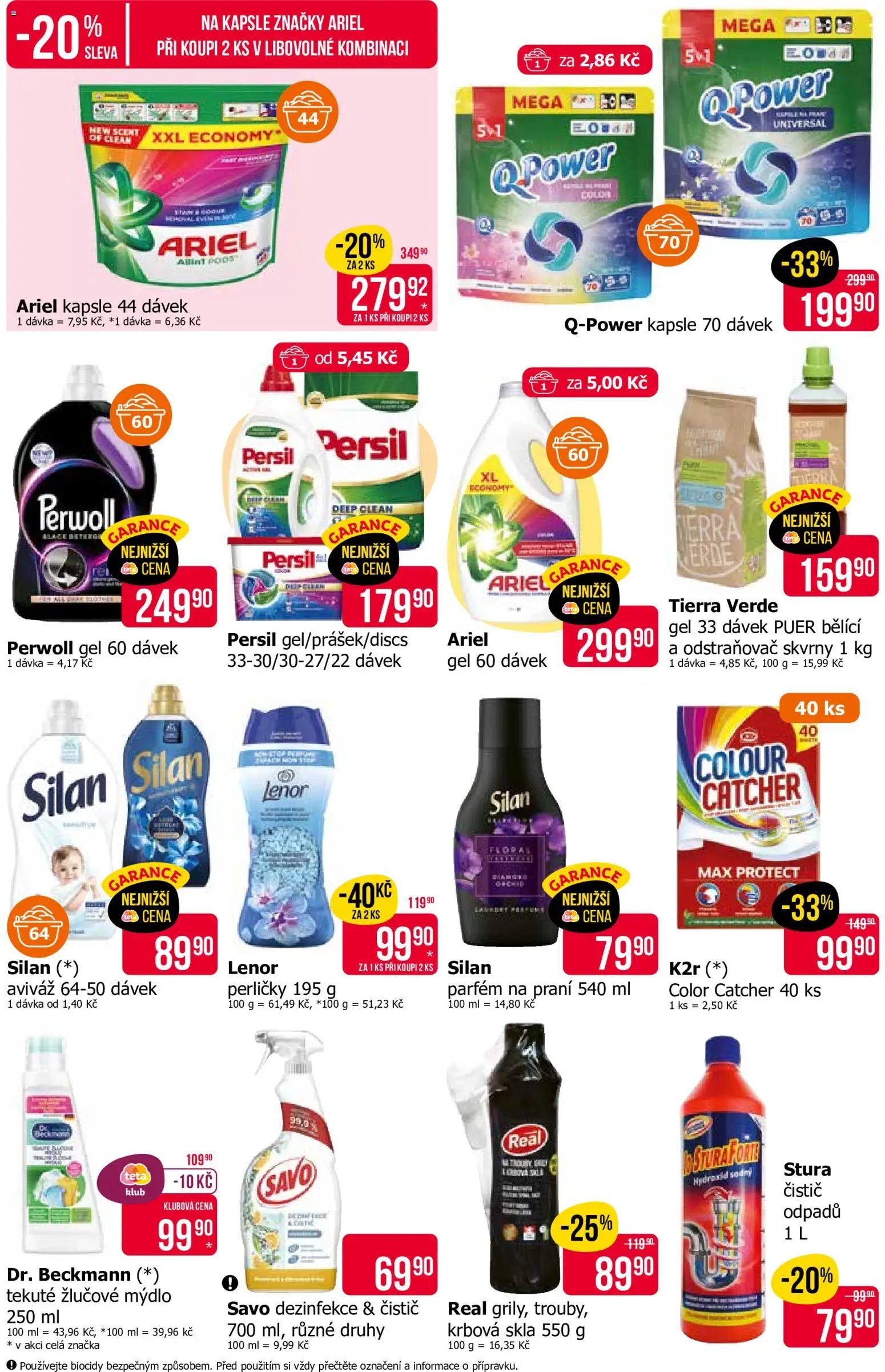 TETA Drogerie leták