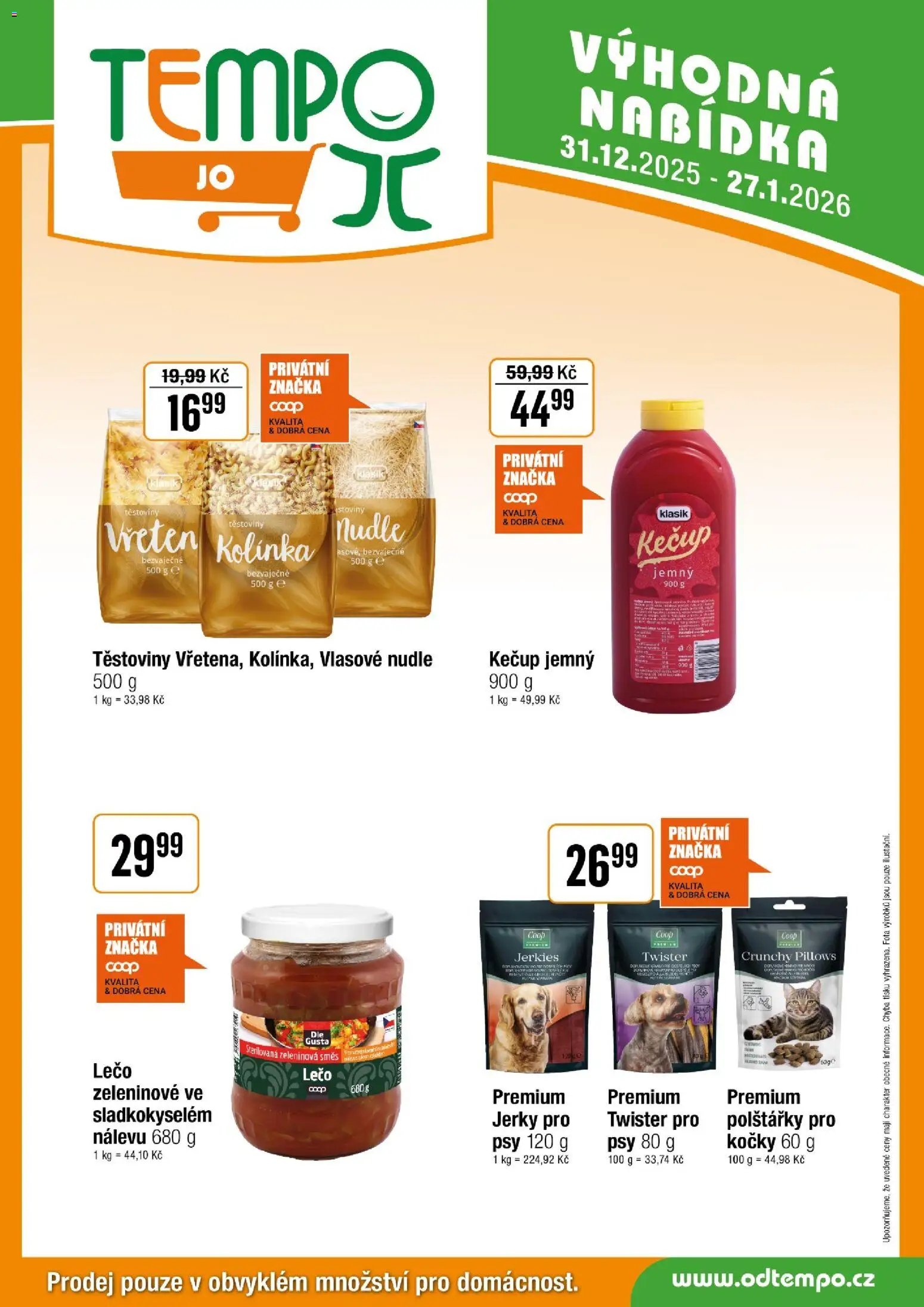Tempo leták - JO (2025-12-31 - 2026-01-27)