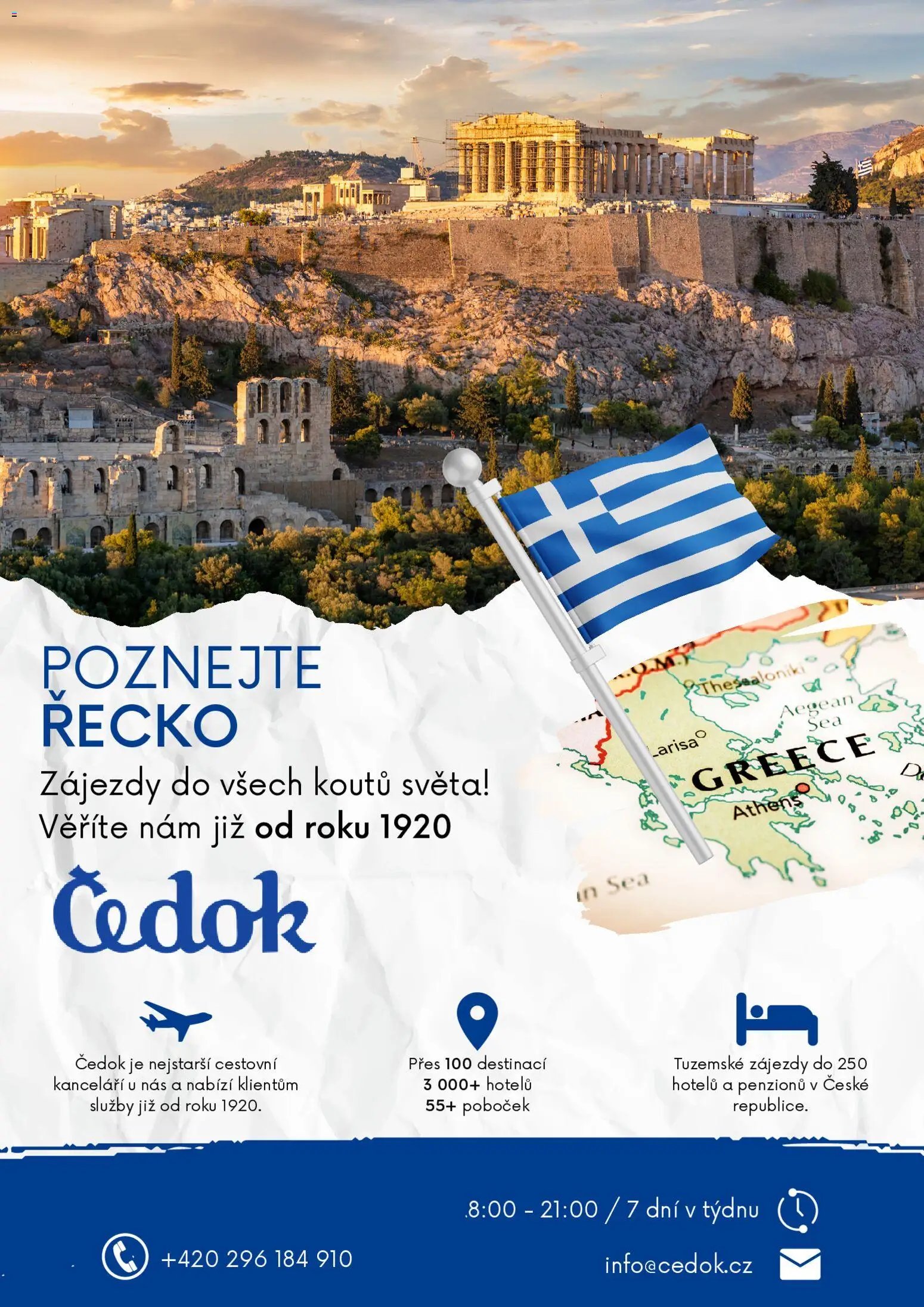 Čedok katalog Řecko