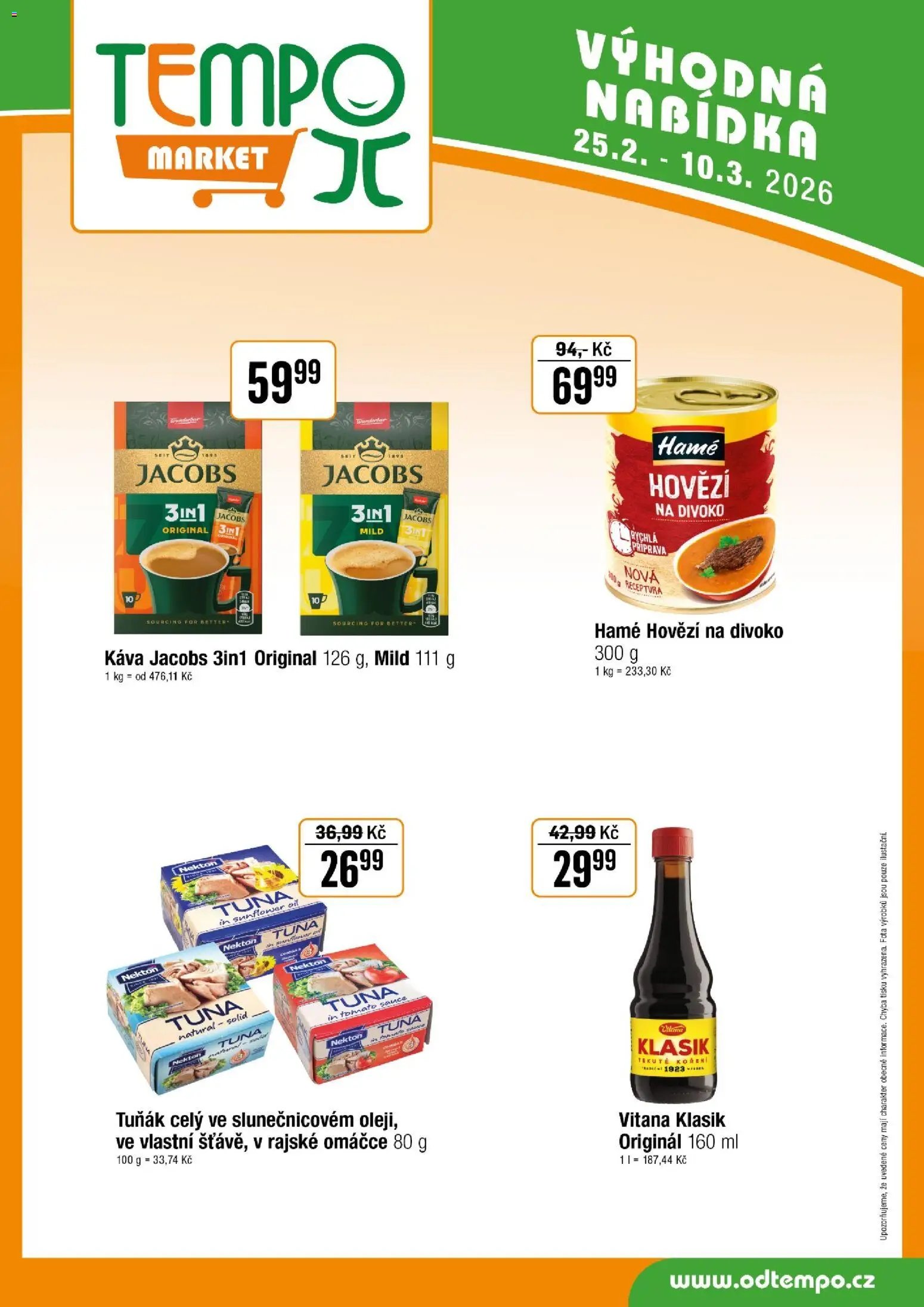 Tempo leták (2026-02-25 - 2026-03-10)