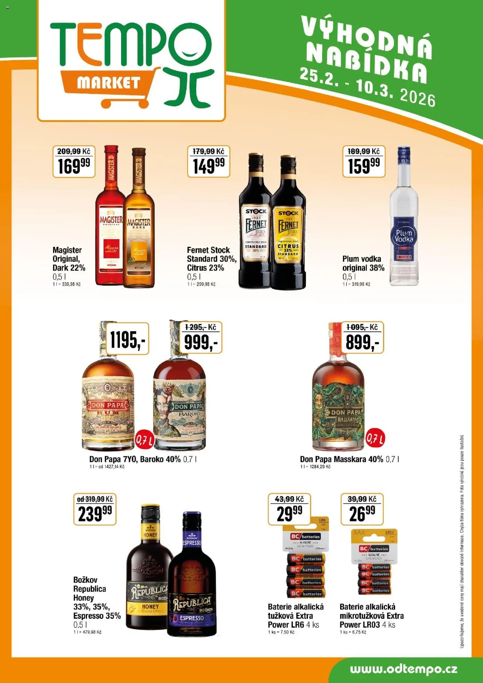 Tempo leták (2026-02-25 - 2026-03-10)
