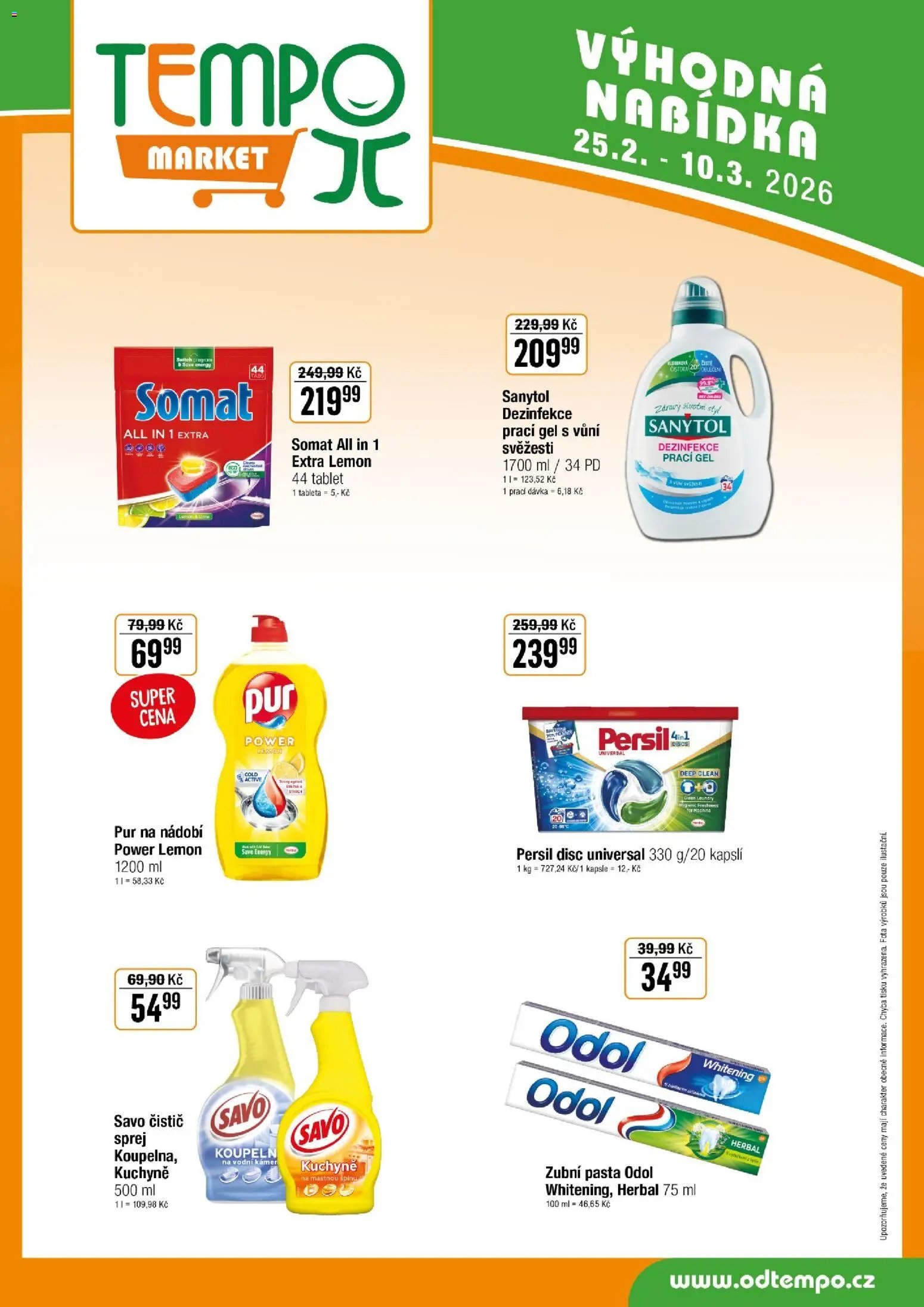 Tempo leták (2026-02-25 - 2026-03-10)