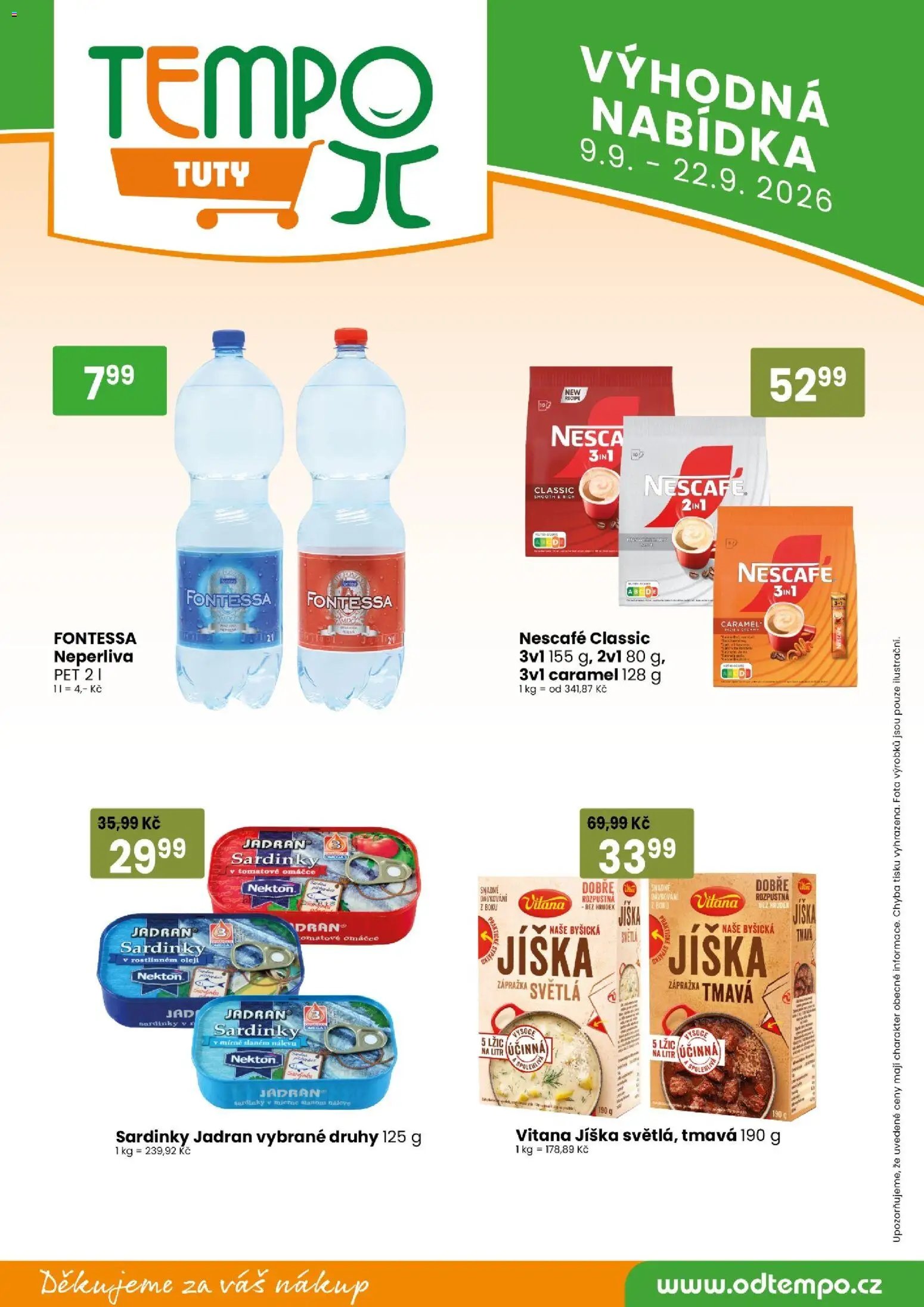 Tempo leták - Tuty