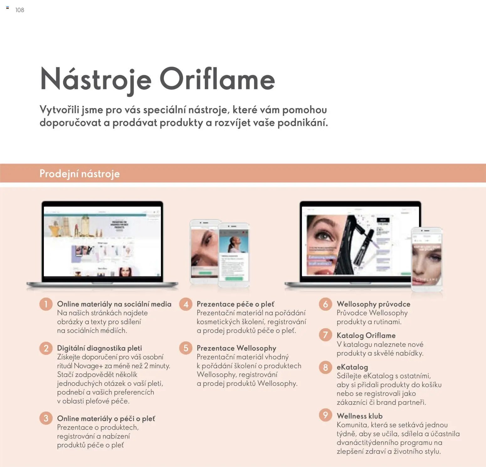 Oriflame katalog Plán odměn pro Brand Partnery