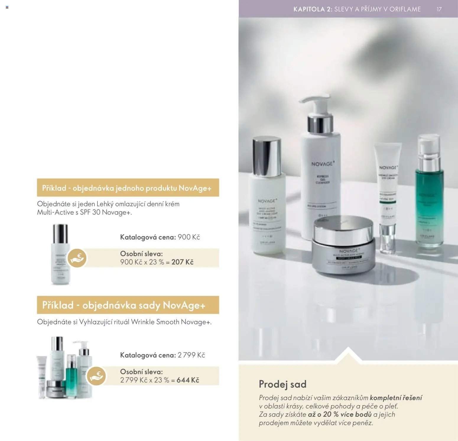 Oriflame katalog Plán odměn pro Brand Partnery