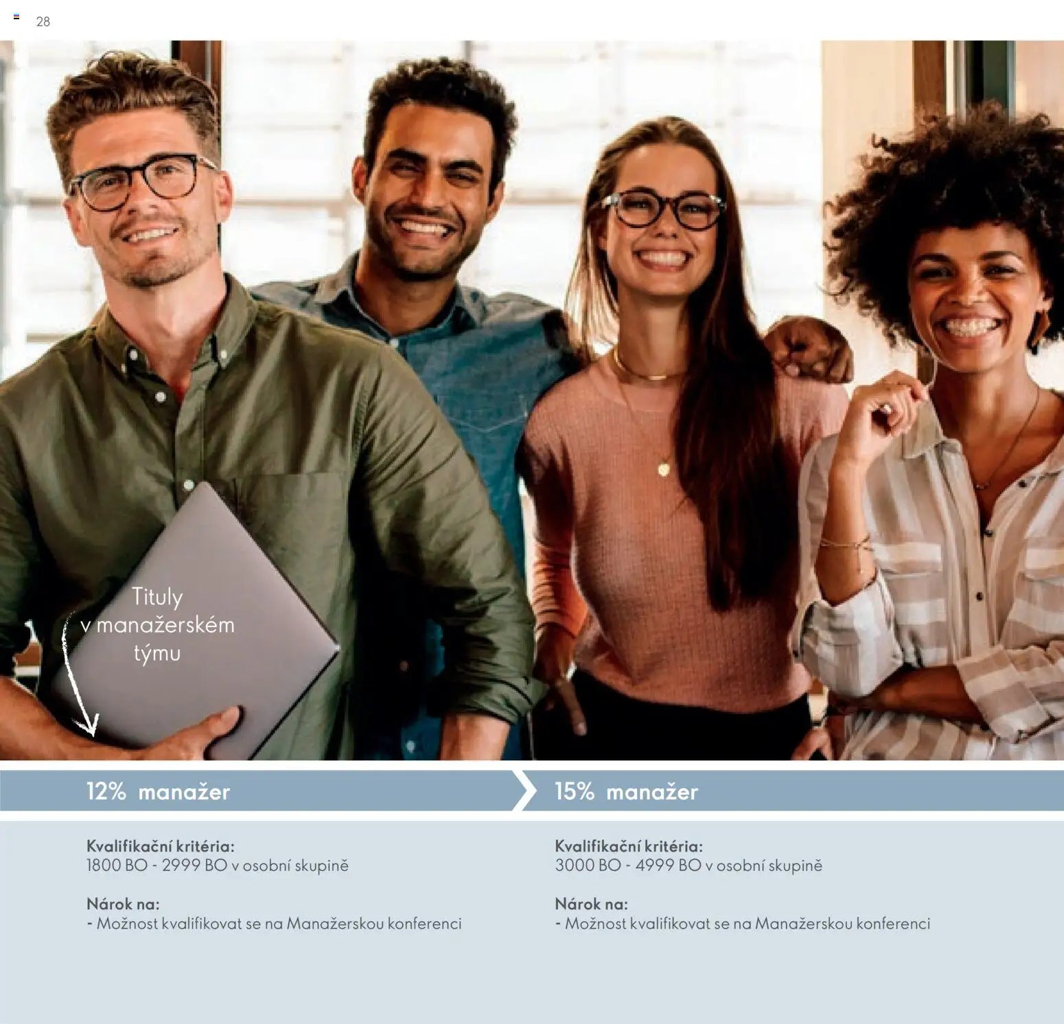 Oriflame katalog Plán odměn pro Brand Partnery