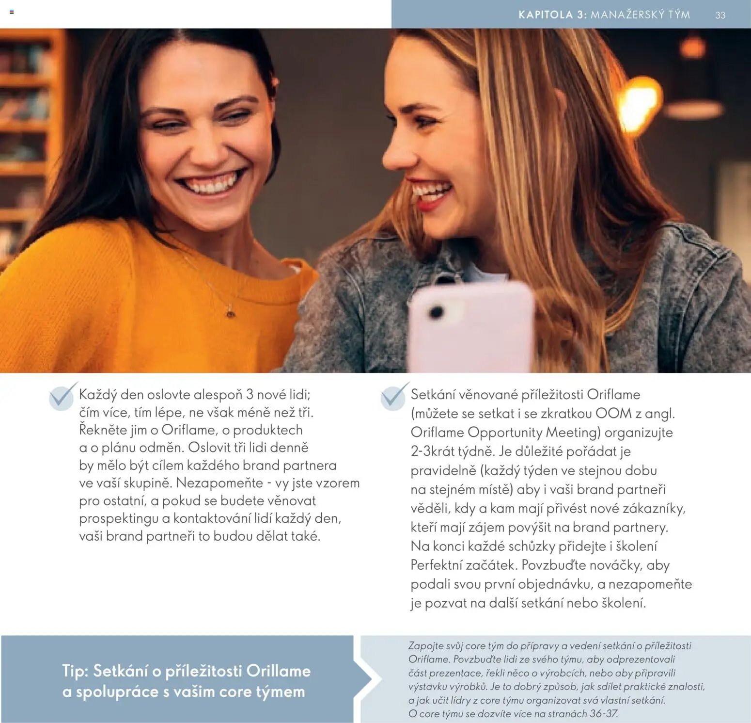Oriflame katalog Plán odměn pro Brand Partnery