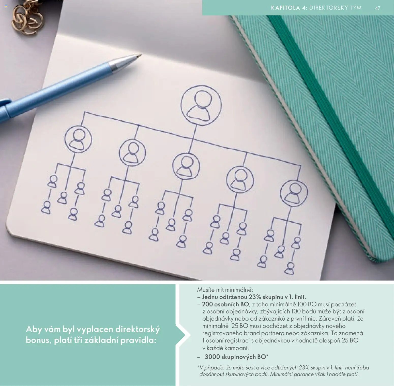 Oriflame katalog Plán odměn pro Brand Partnery
