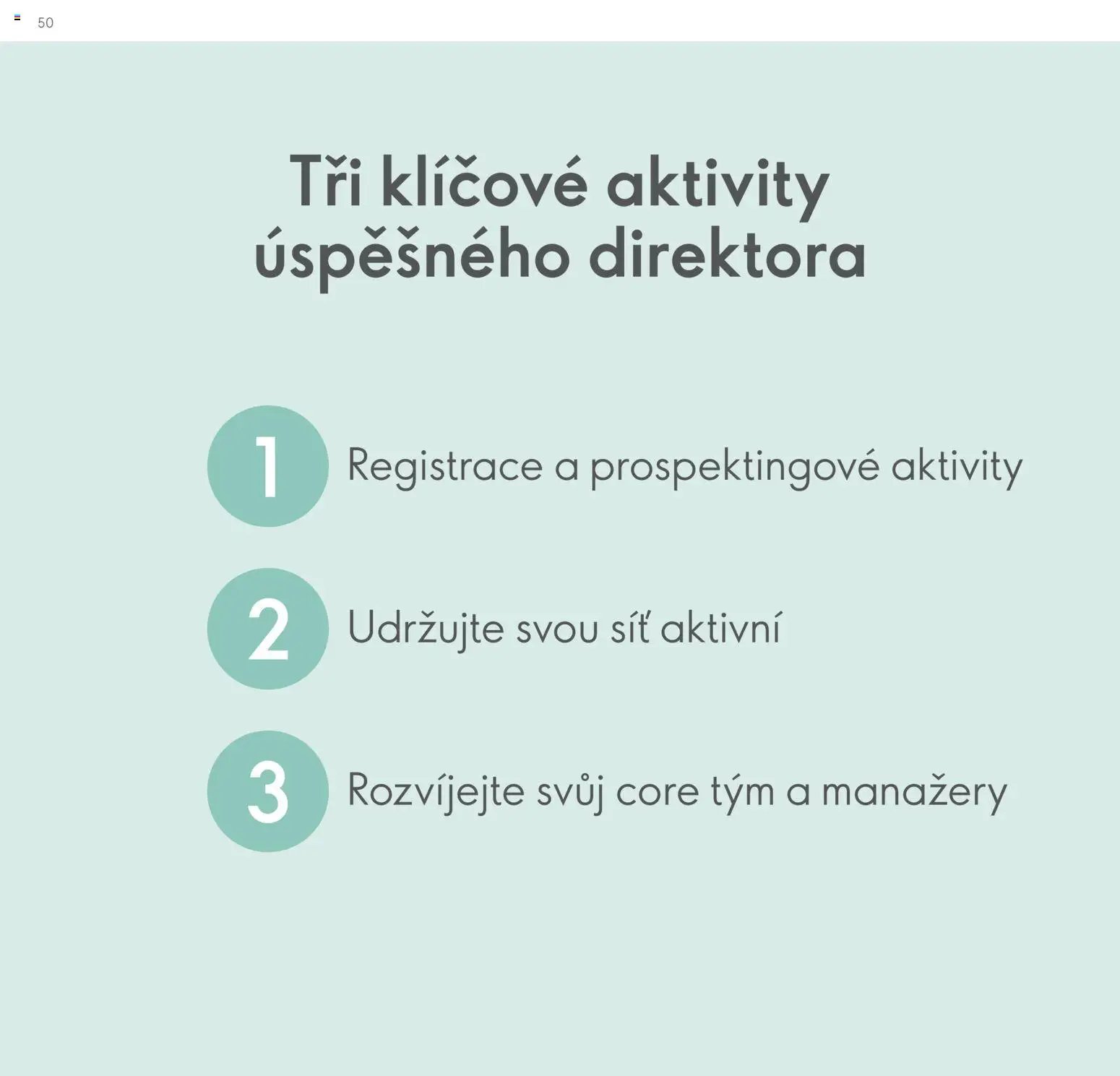 Oriflame katalog Plán odměn pro Brand Partnery